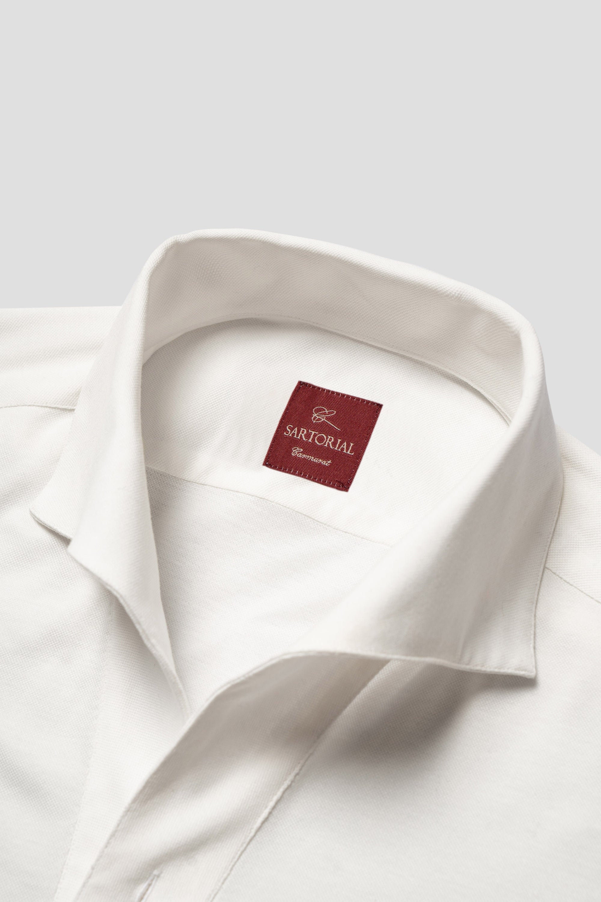 Ivory Cotton Blending Polo Shirt #2202
