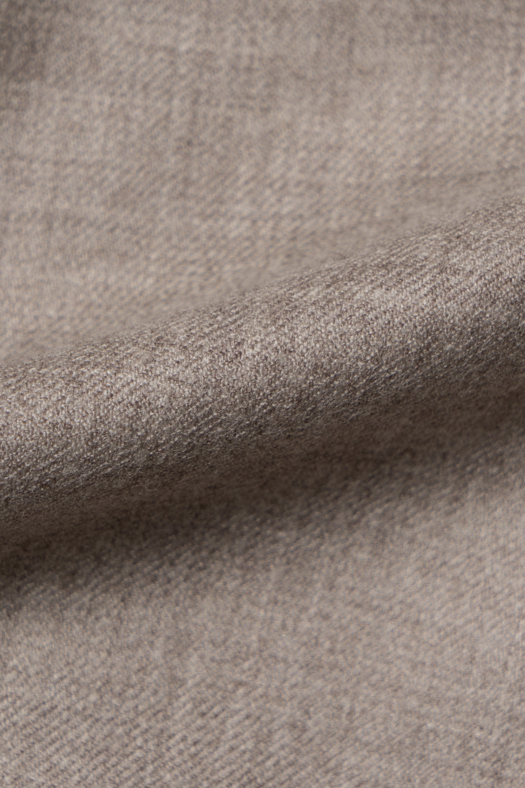 Undyed Wool Flannel Trousers #490