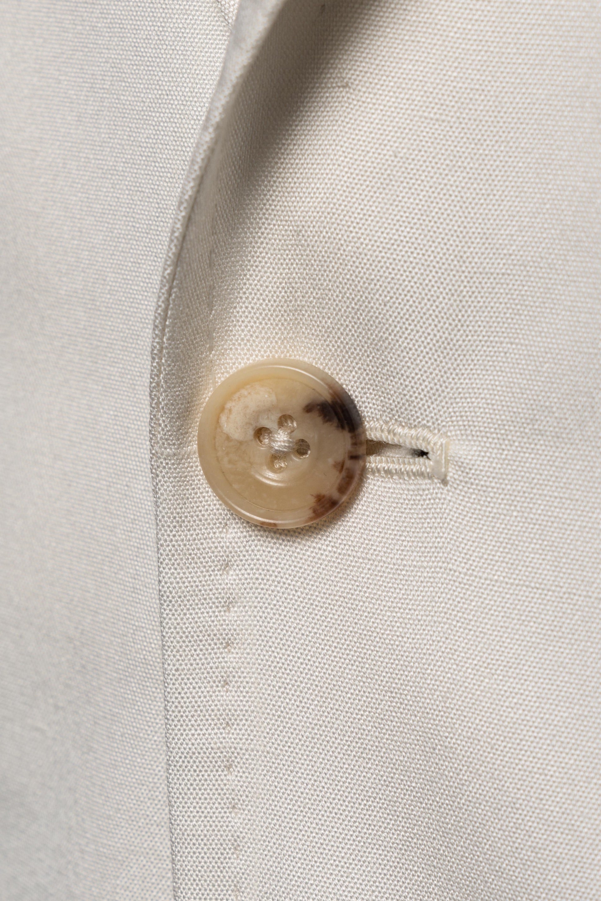 White Dupioni Silk Jacket #301