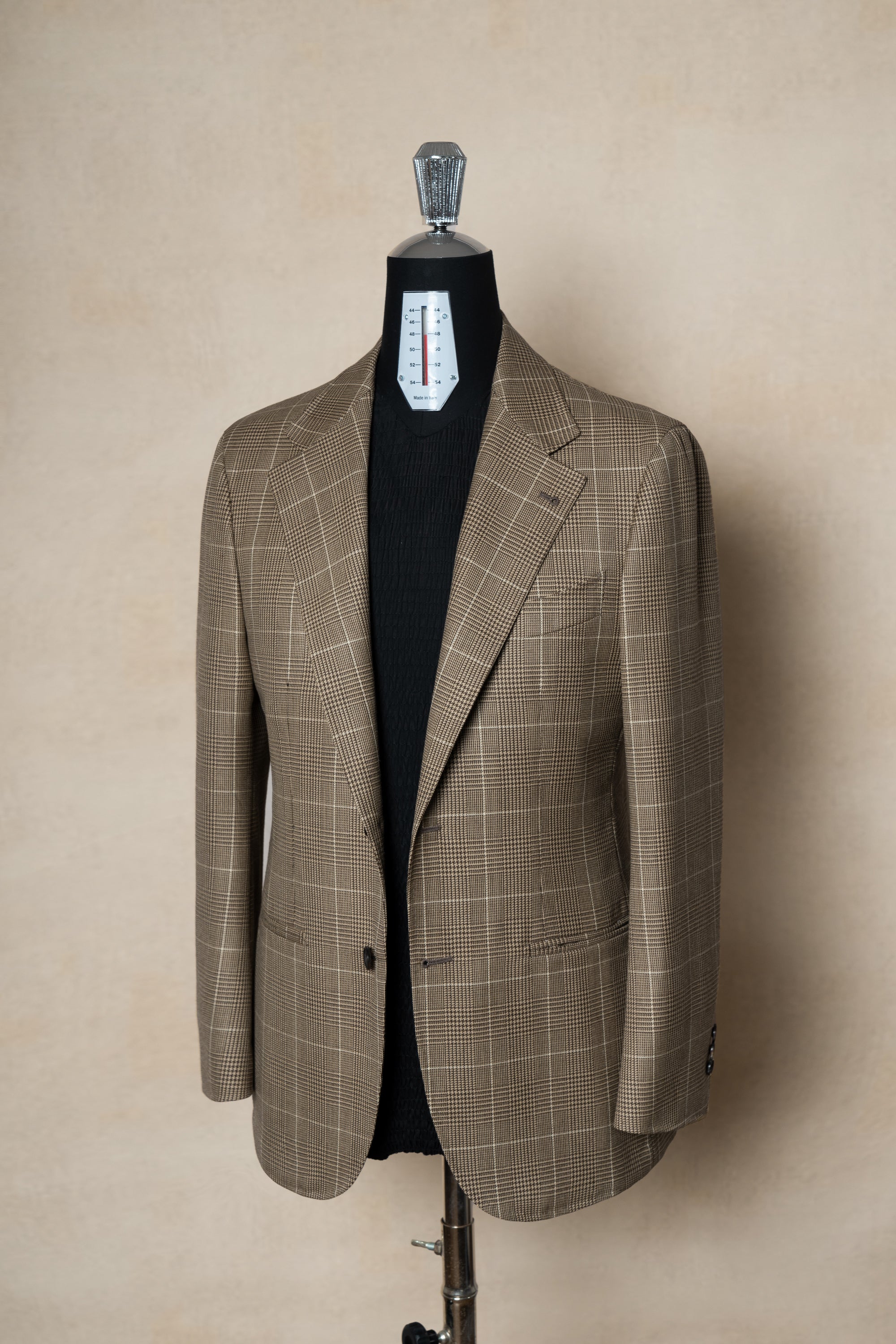 MTO Tan Glen Check Jacket #172