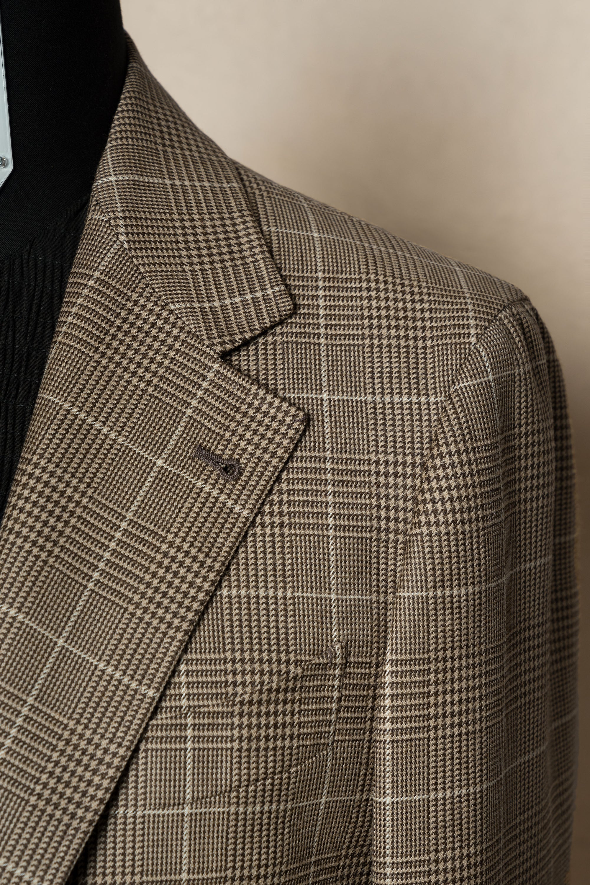 MTO Tan Glen Check Jacket #172
