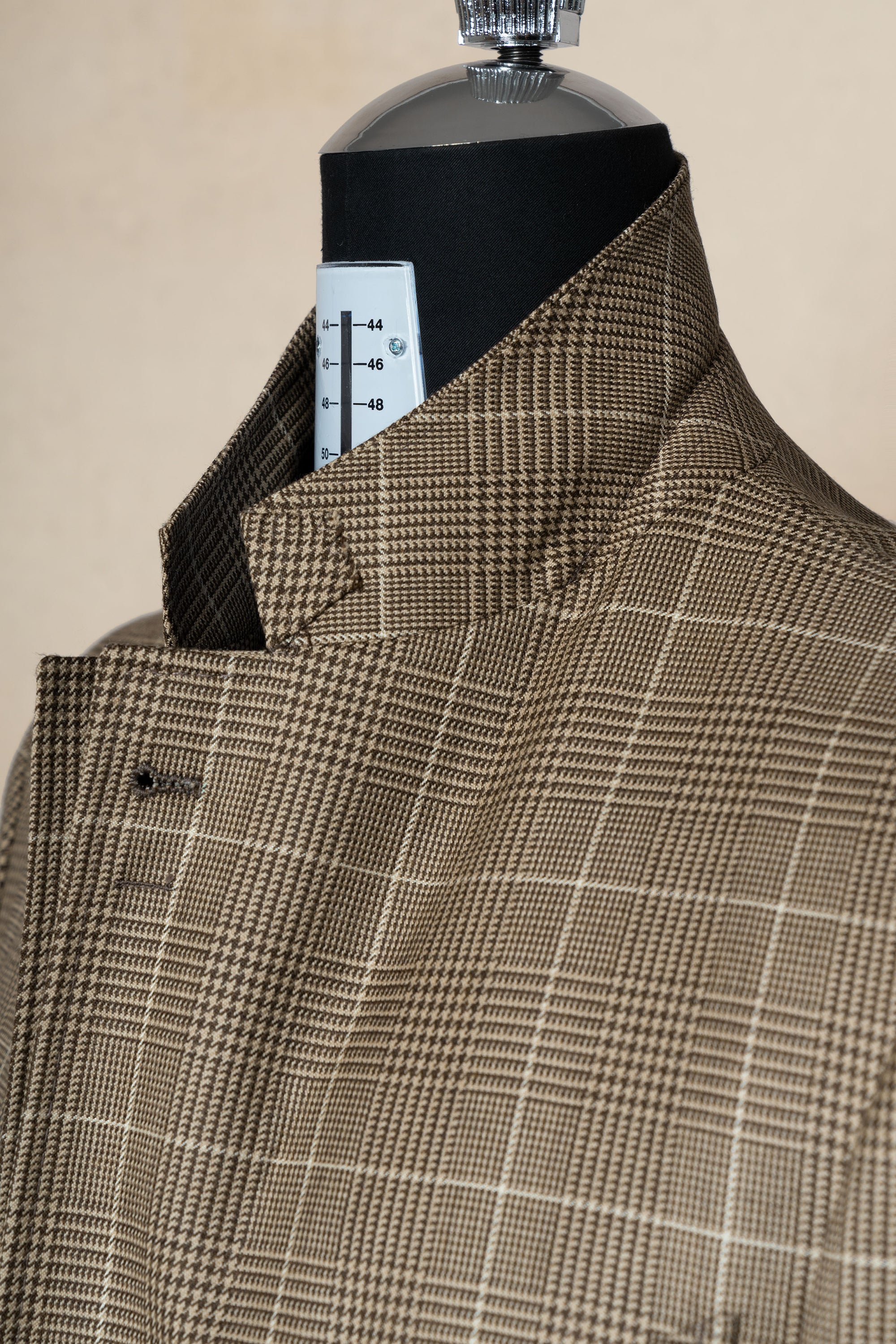 MTO Tan Glen Check Jacket #172