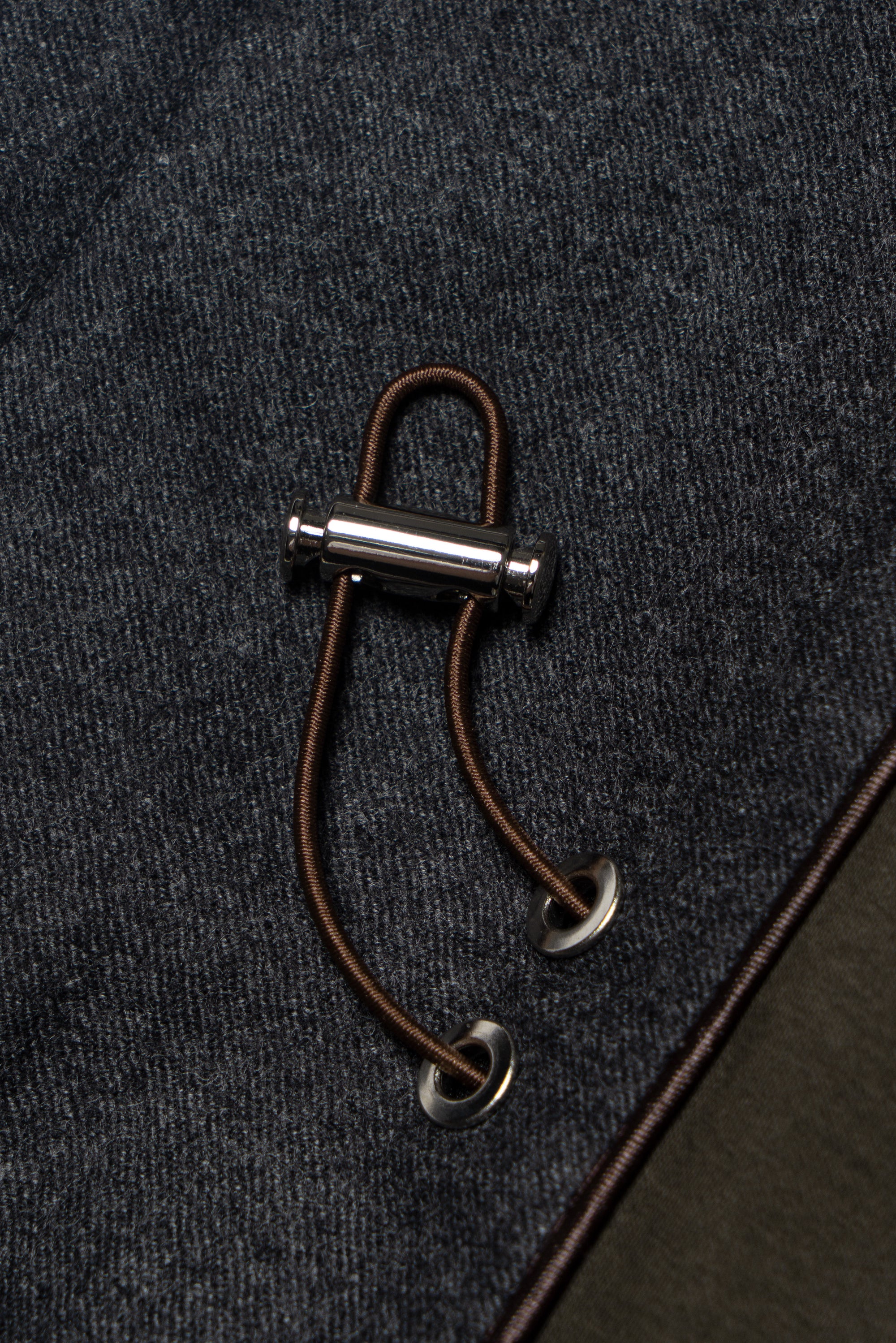 MTO Charcoal Wool M65 Jacket #444