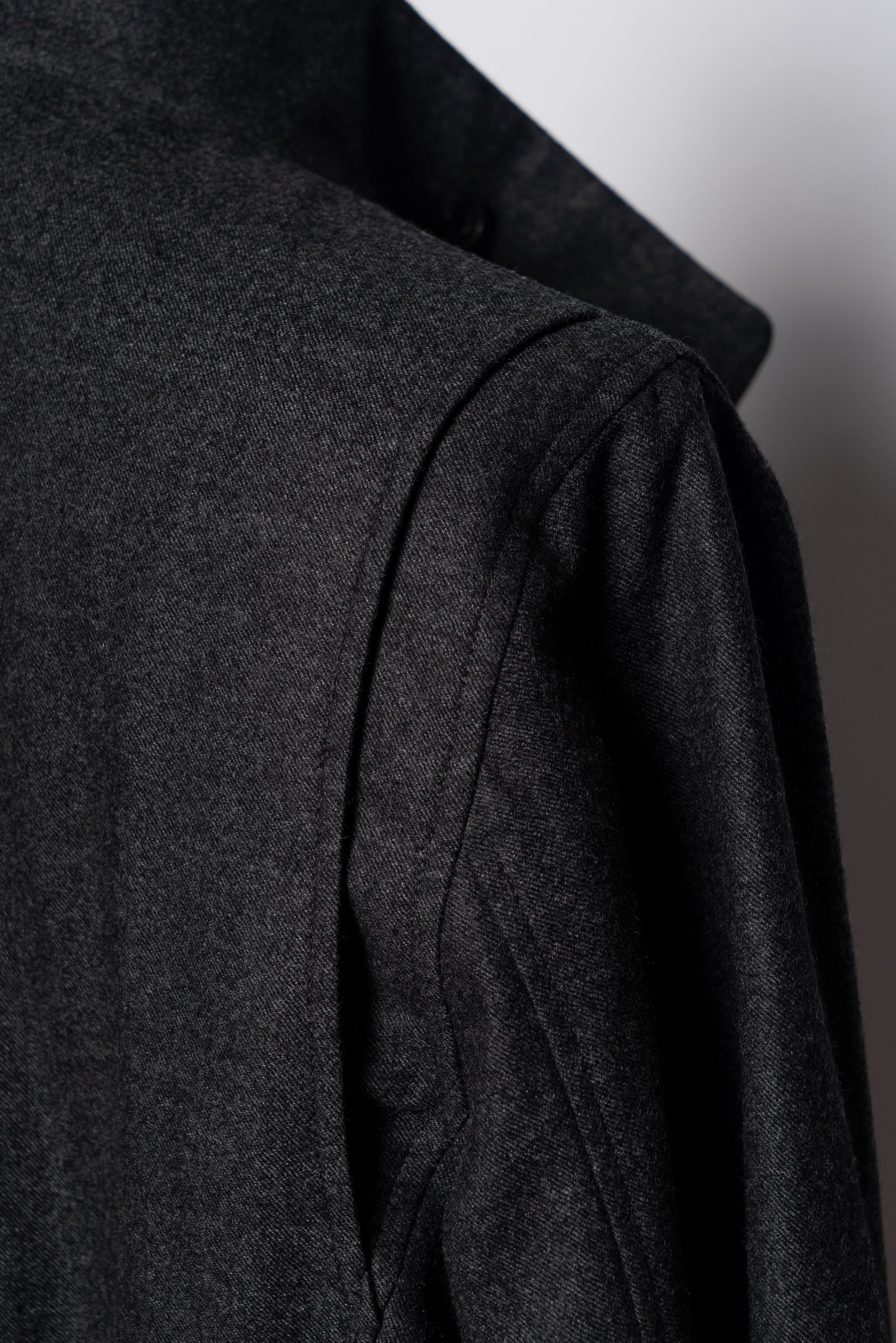 MTO Charcoal Wool M65 Jacket #444