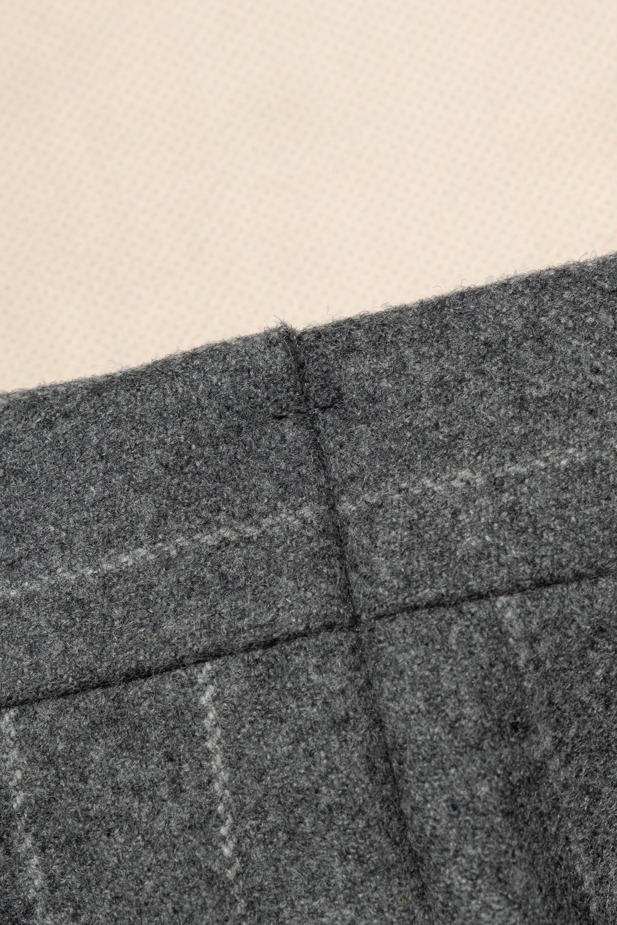 Grey Chalk Stripe Flannel Suit #134