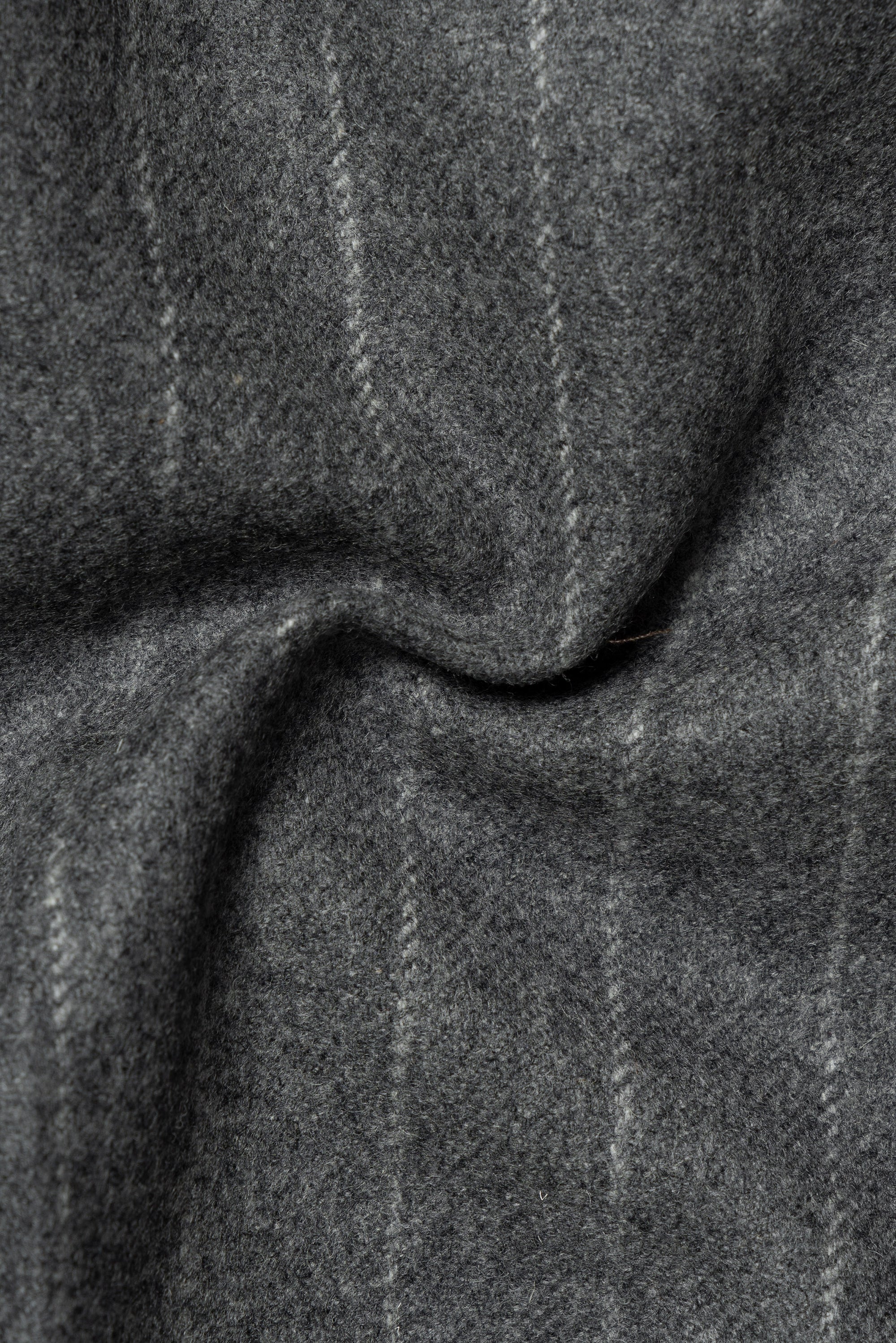 Grey Chalk Stripe Flannel Suit #134
