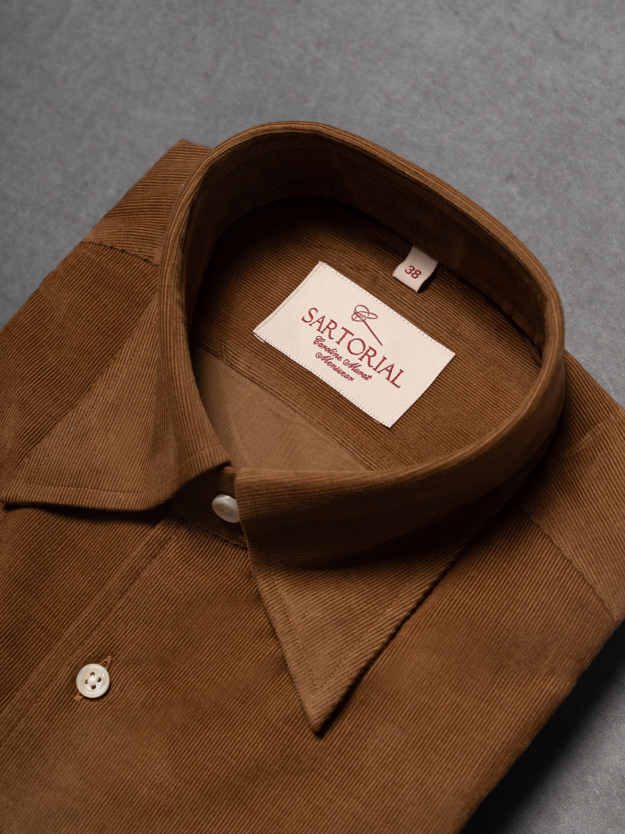 MTO Tobacco Corduroy Shirt
