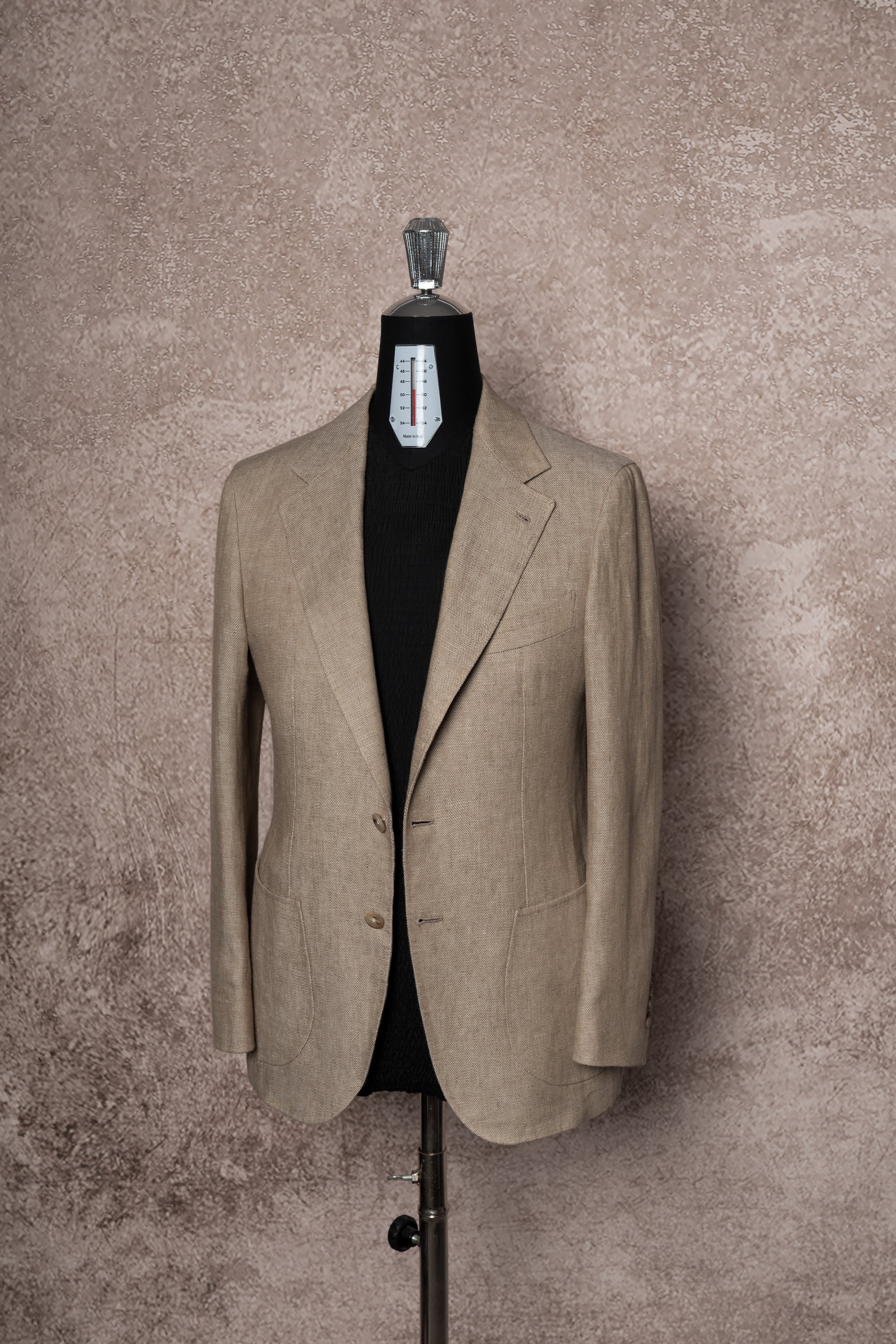 MTO Camel Normandy Linen Jacket #80