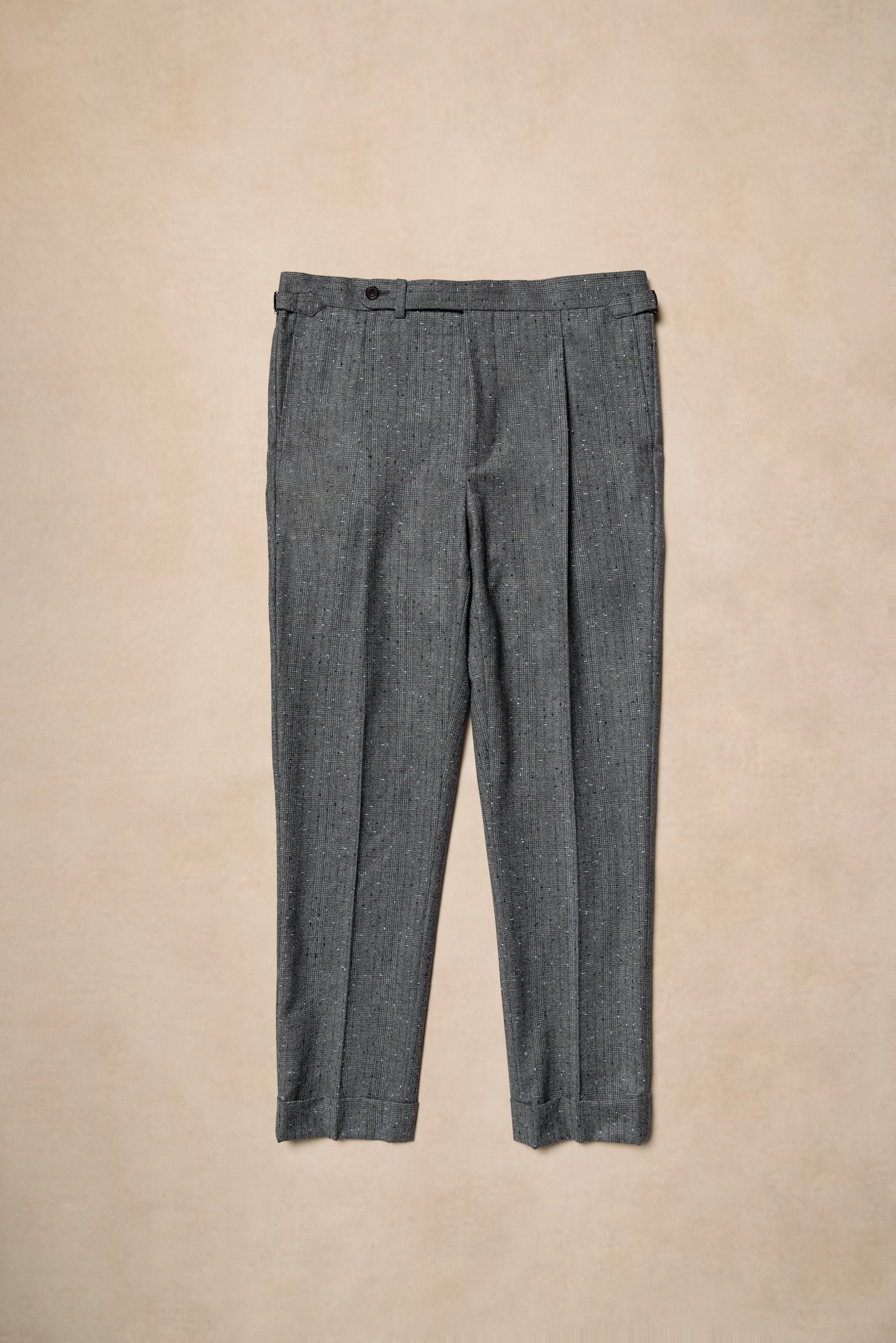 Grey Dotted Glen Check Suit #79