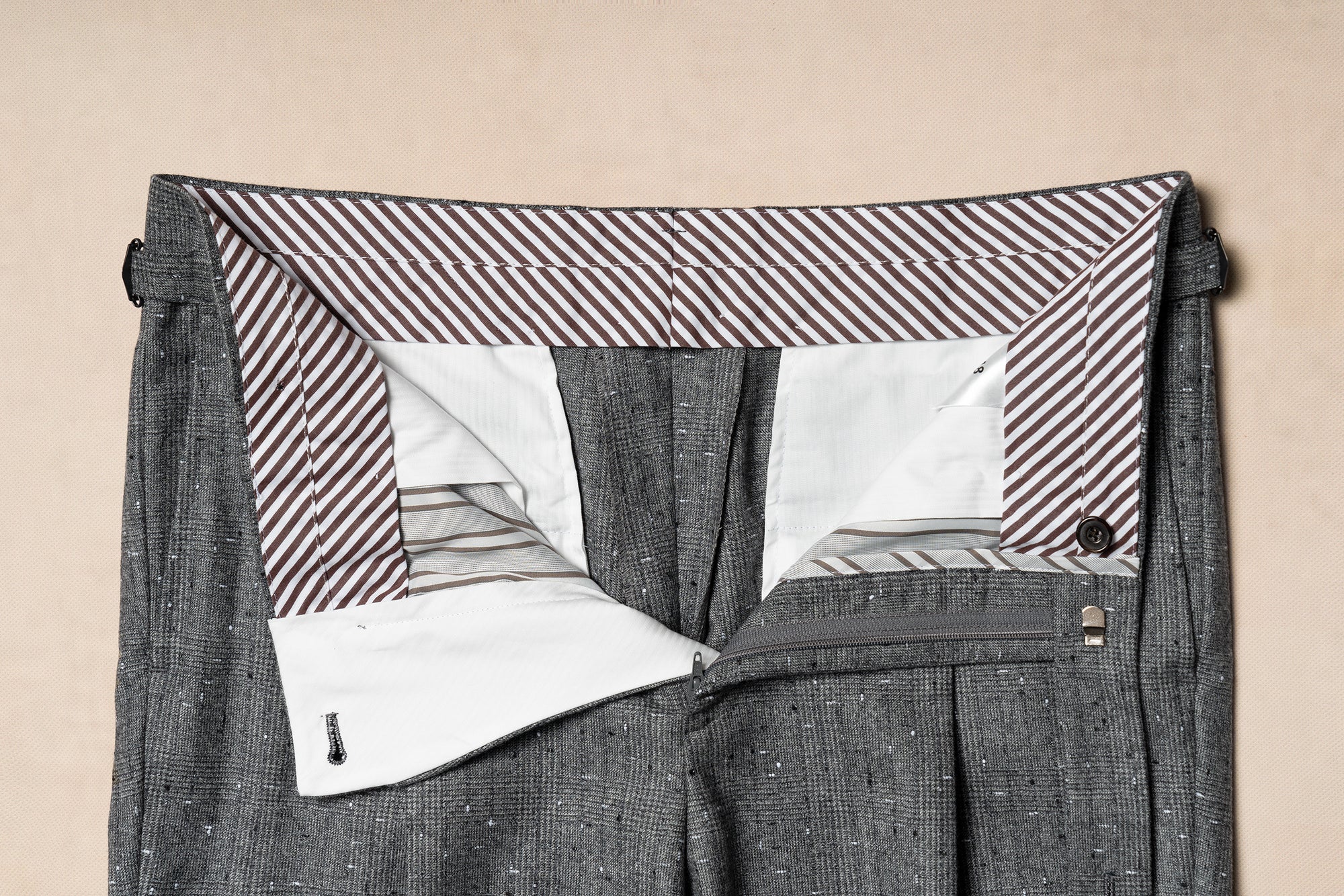 Grey Dotted Glen Check Suit #79