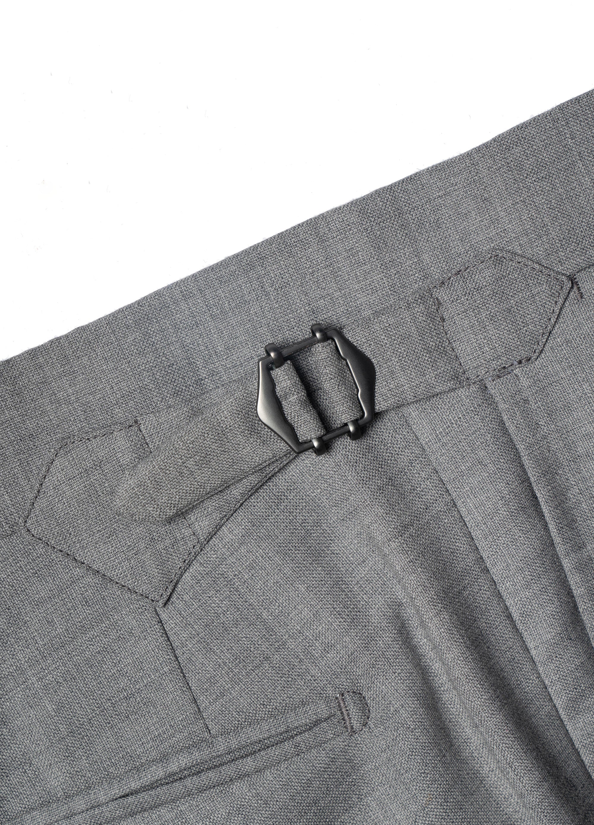 Grey Wool Trousers