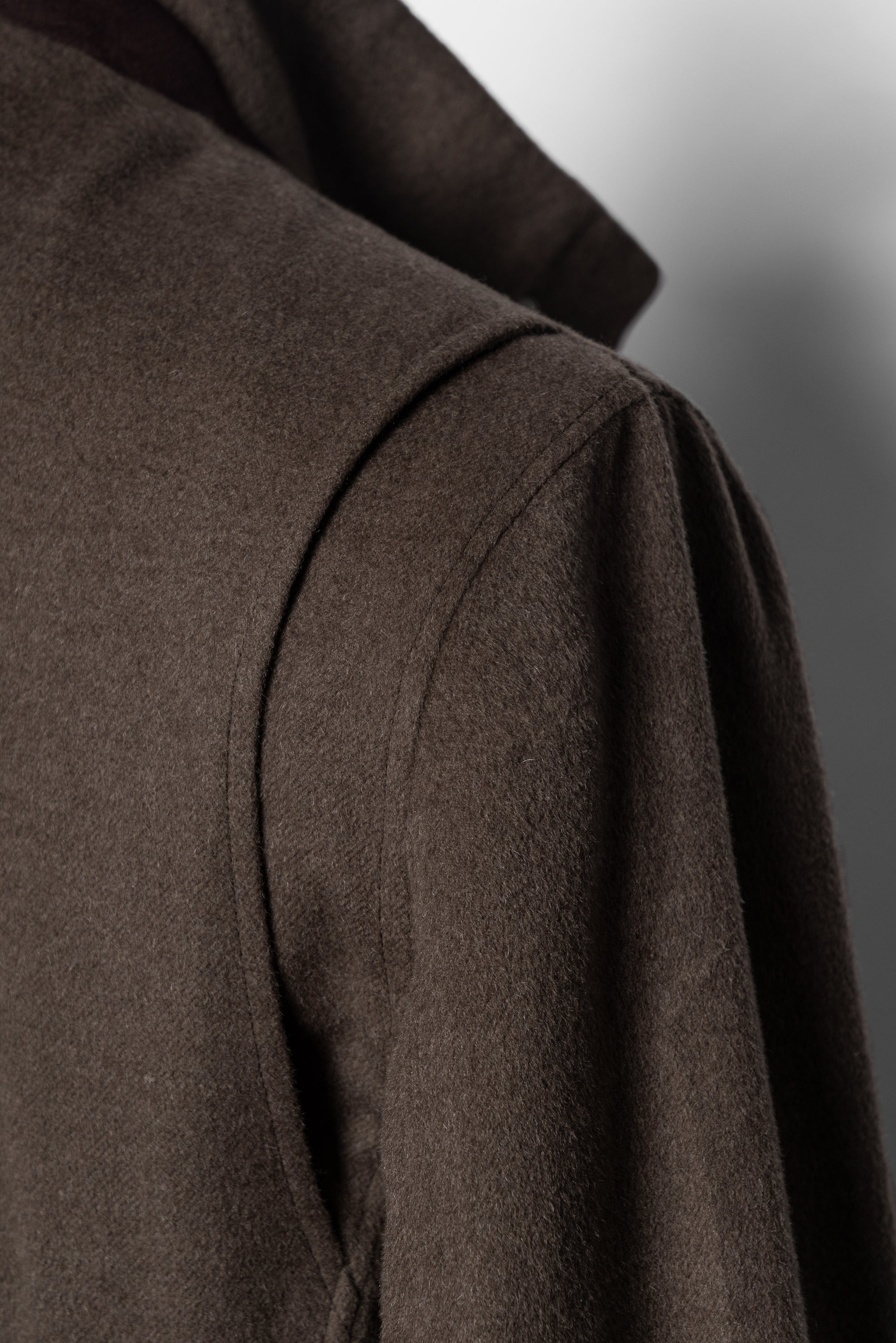 Mocha Silk Camel Hair Wool M65 Jacket #174
