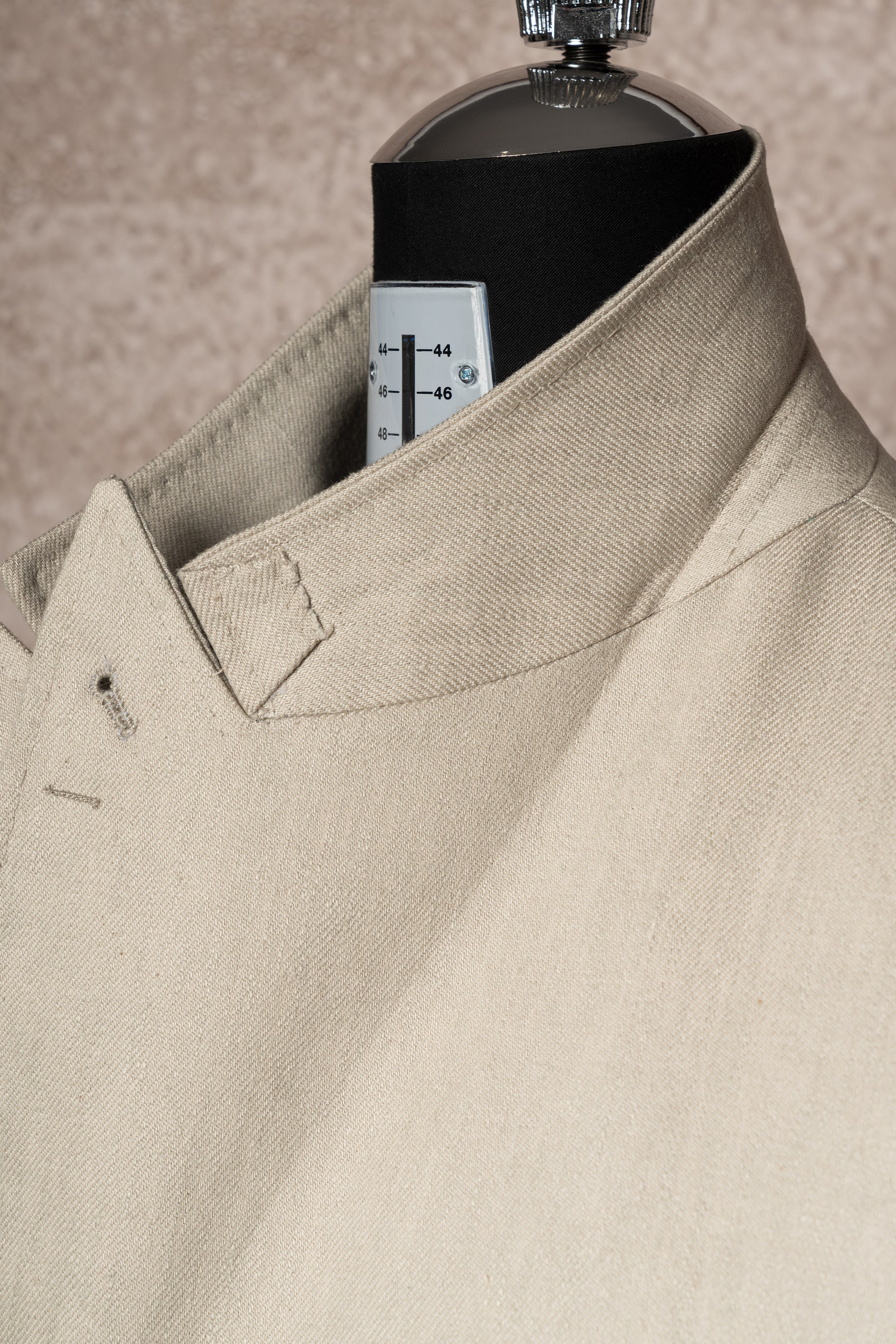 Stone Wool Linen Twill Suit #121