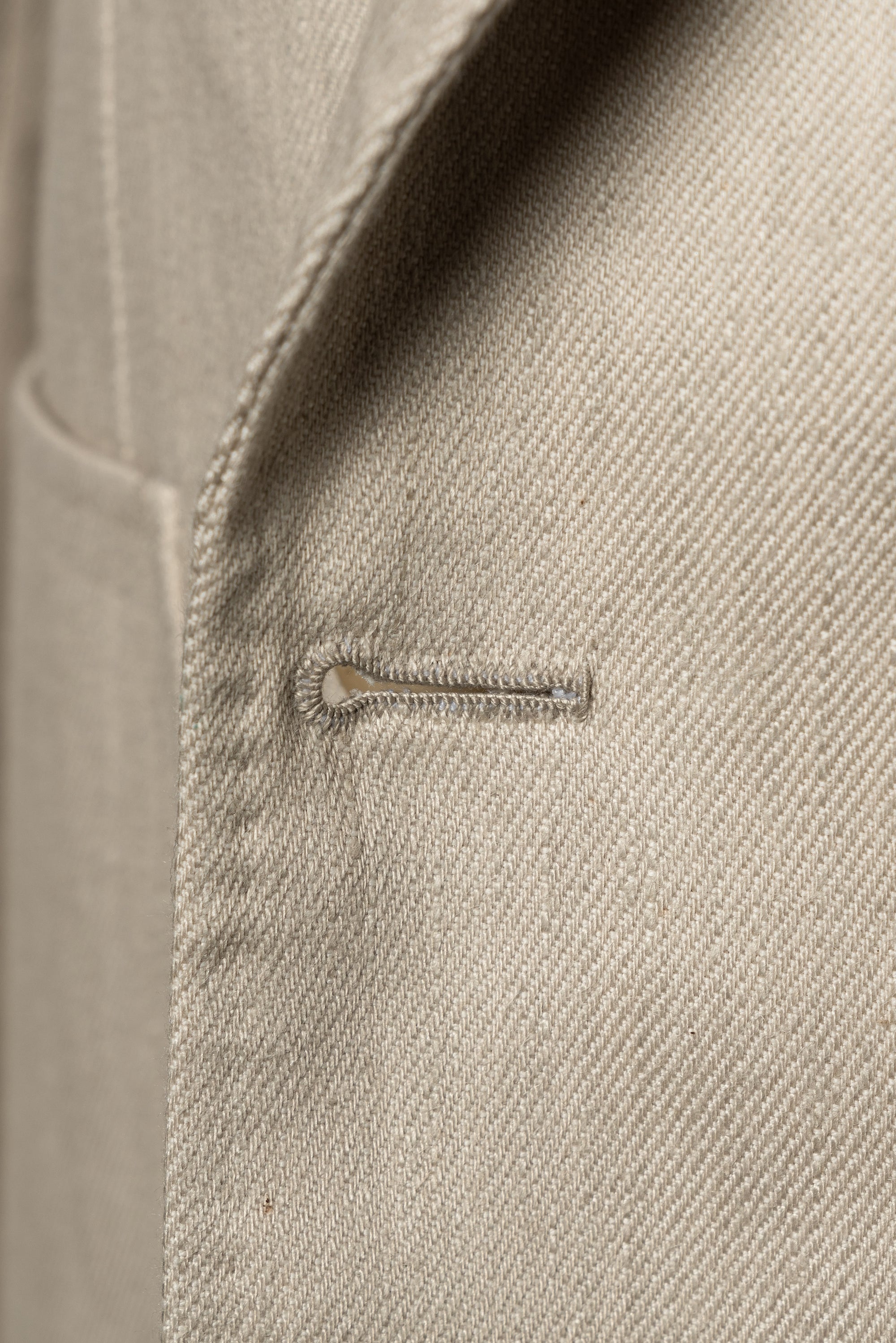 Stone Wool Linen Twill Suit #121