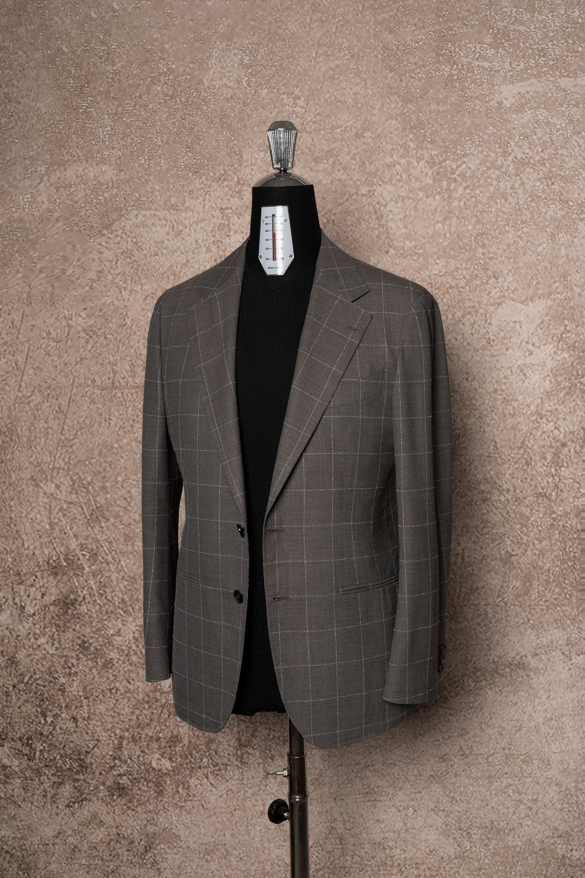 Fossil Windowpane Wool Suit #78