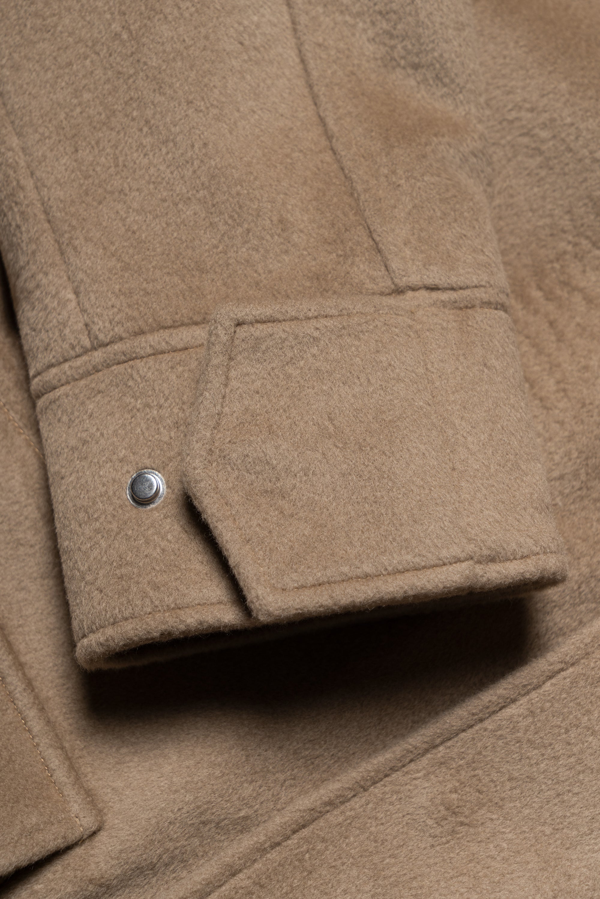 Camel Wool Cashmere Parka #155