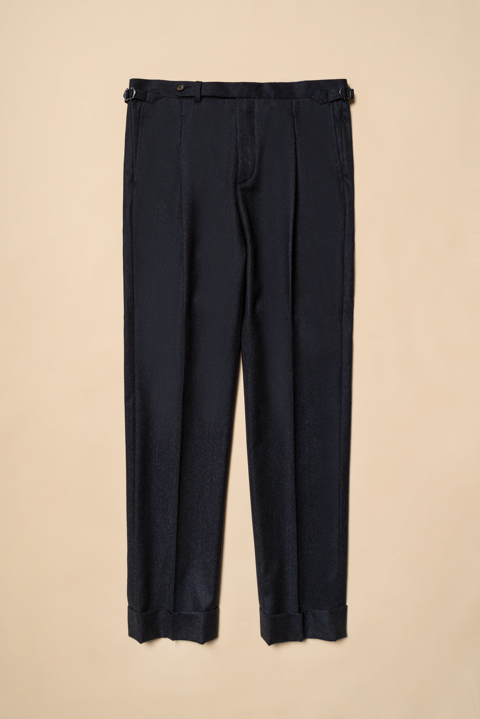 MTO Midnight Twill Worsted Flannel Suit #661