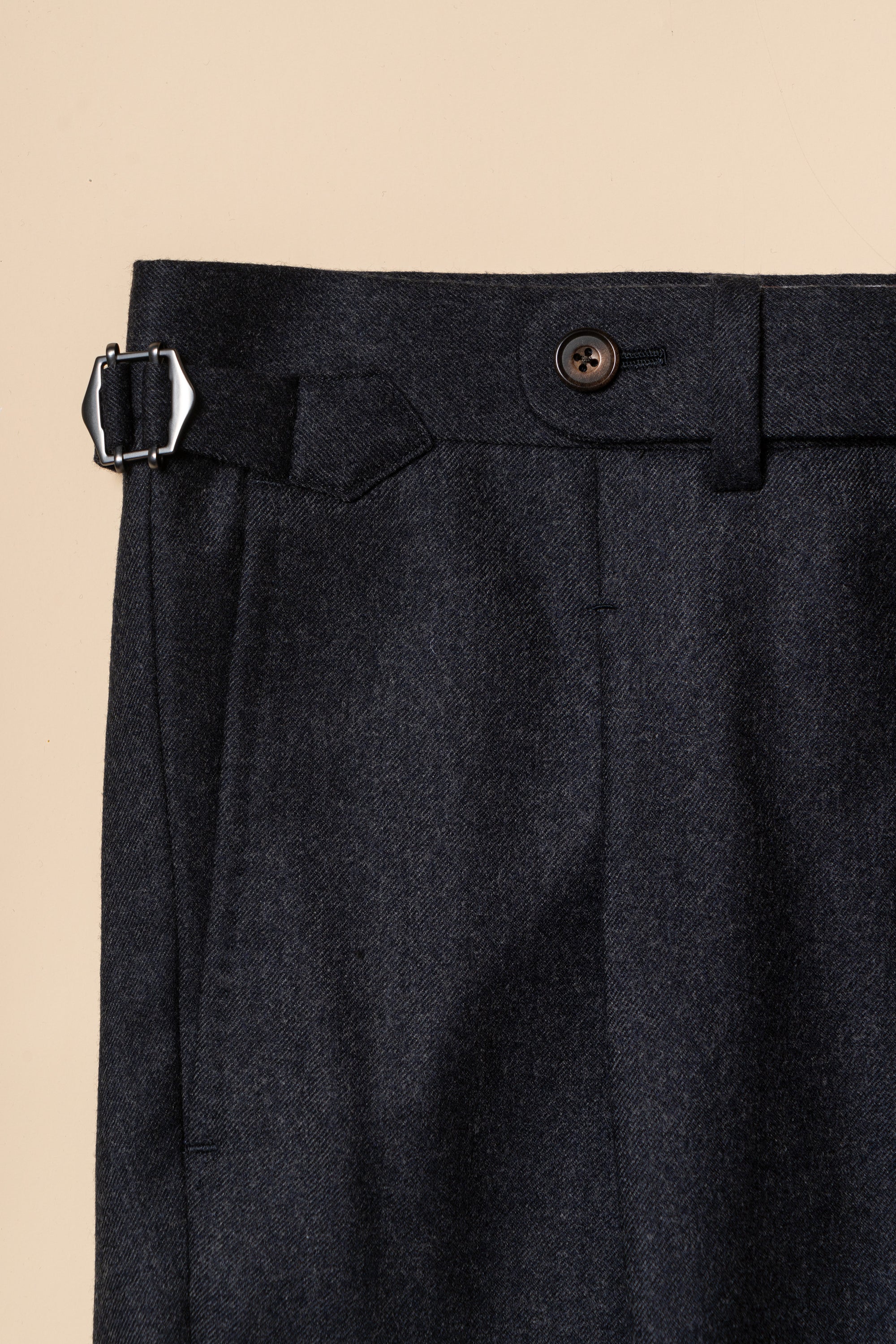 MTO Midnight Twill Worsted Flannel Suit #661