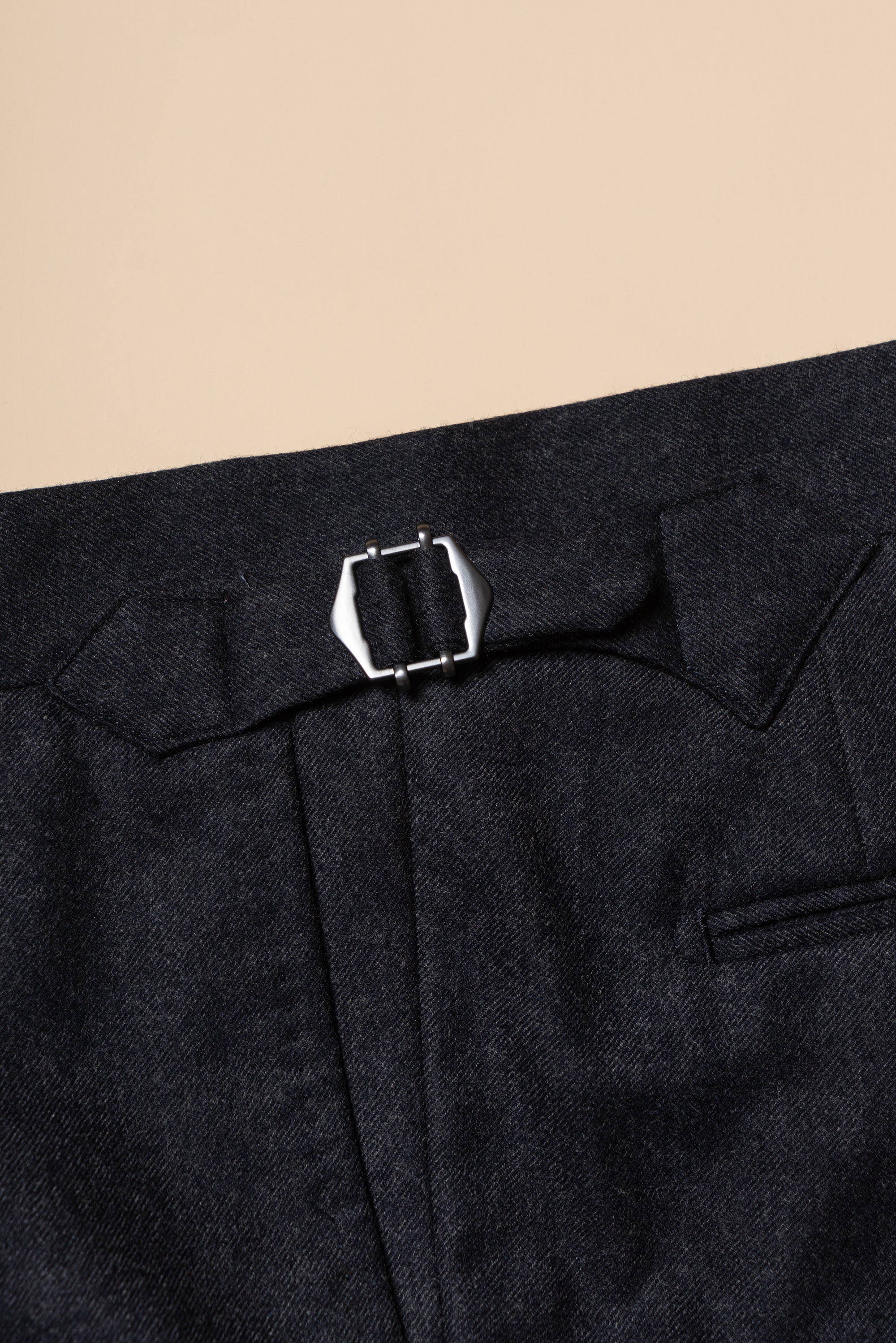 MTO Midnight Twill Worsted Flannel Suit #661
