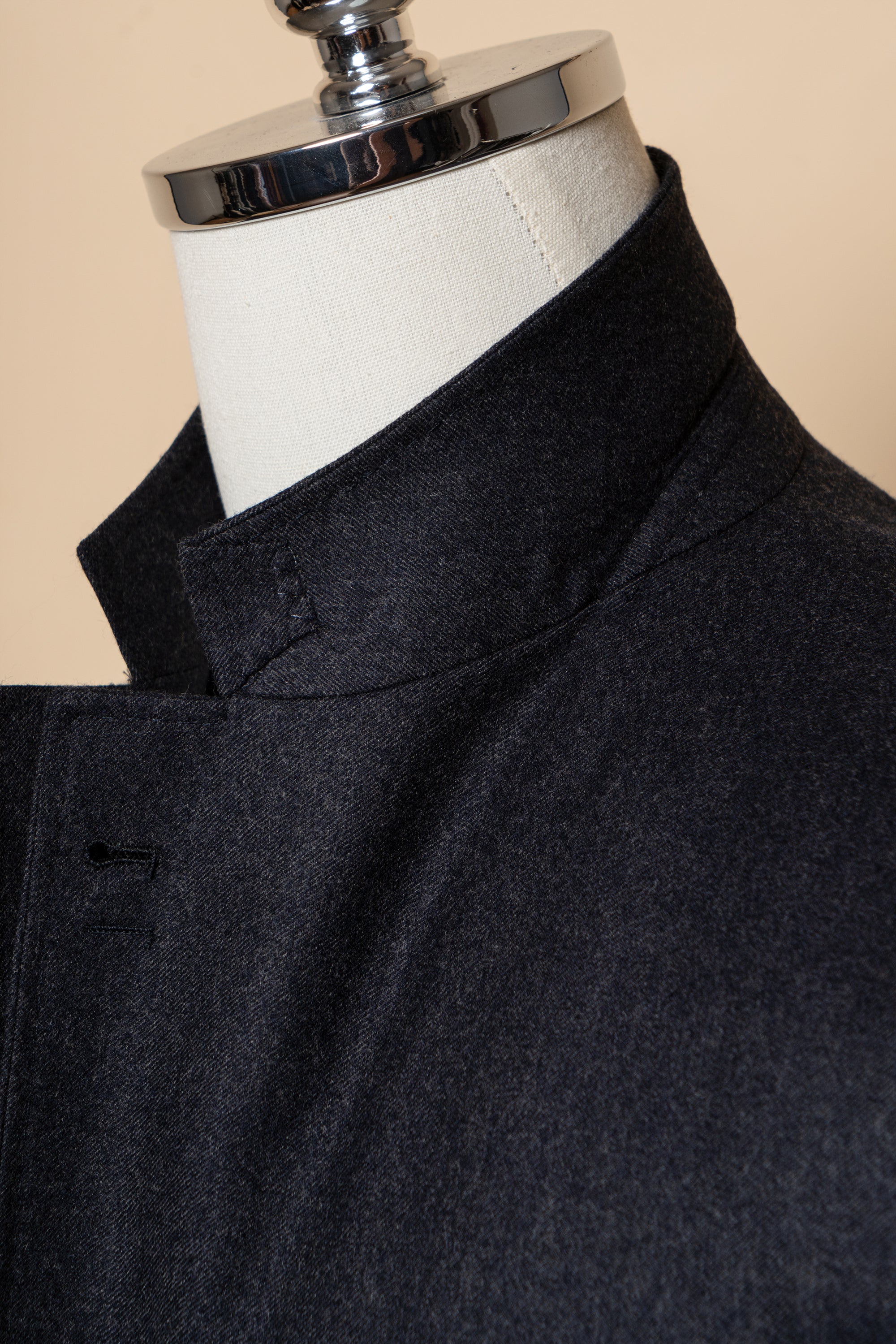 MTO Midnight Twill Worsted Flannel Suit #661