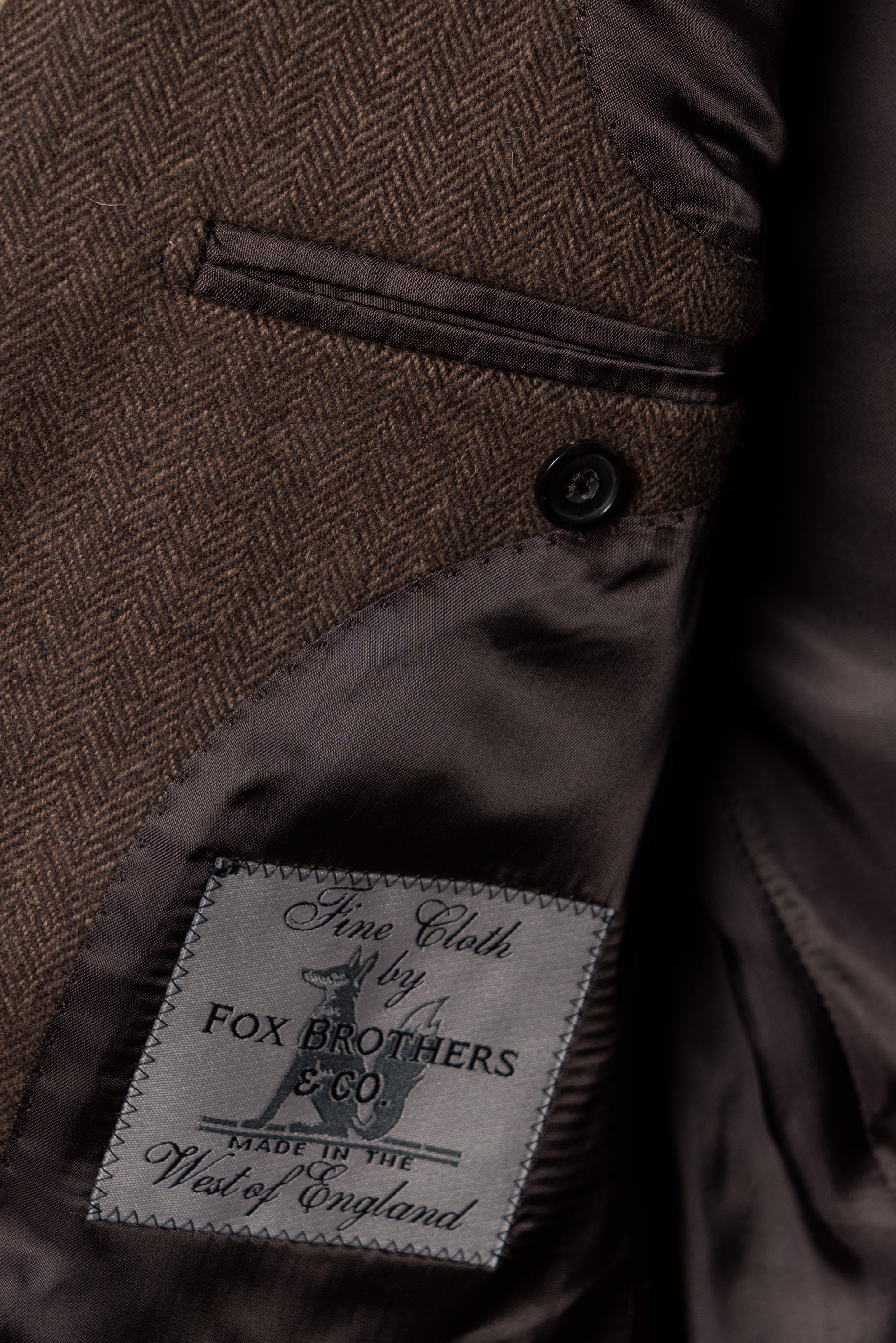 MTO Ochre Herringbone Flannel Suit #660