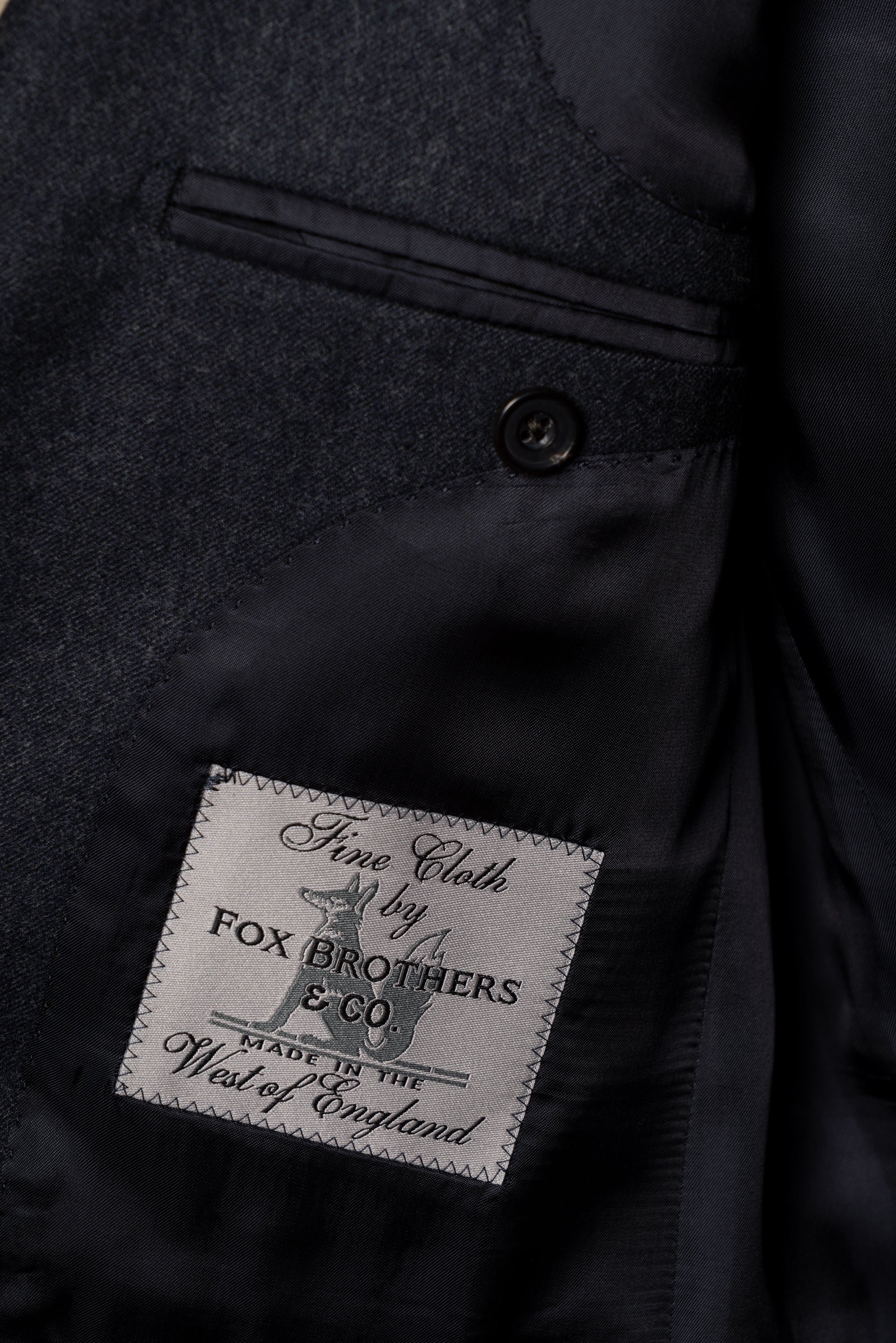 MTO Midnight Twill Worsted Flannel Suit #661