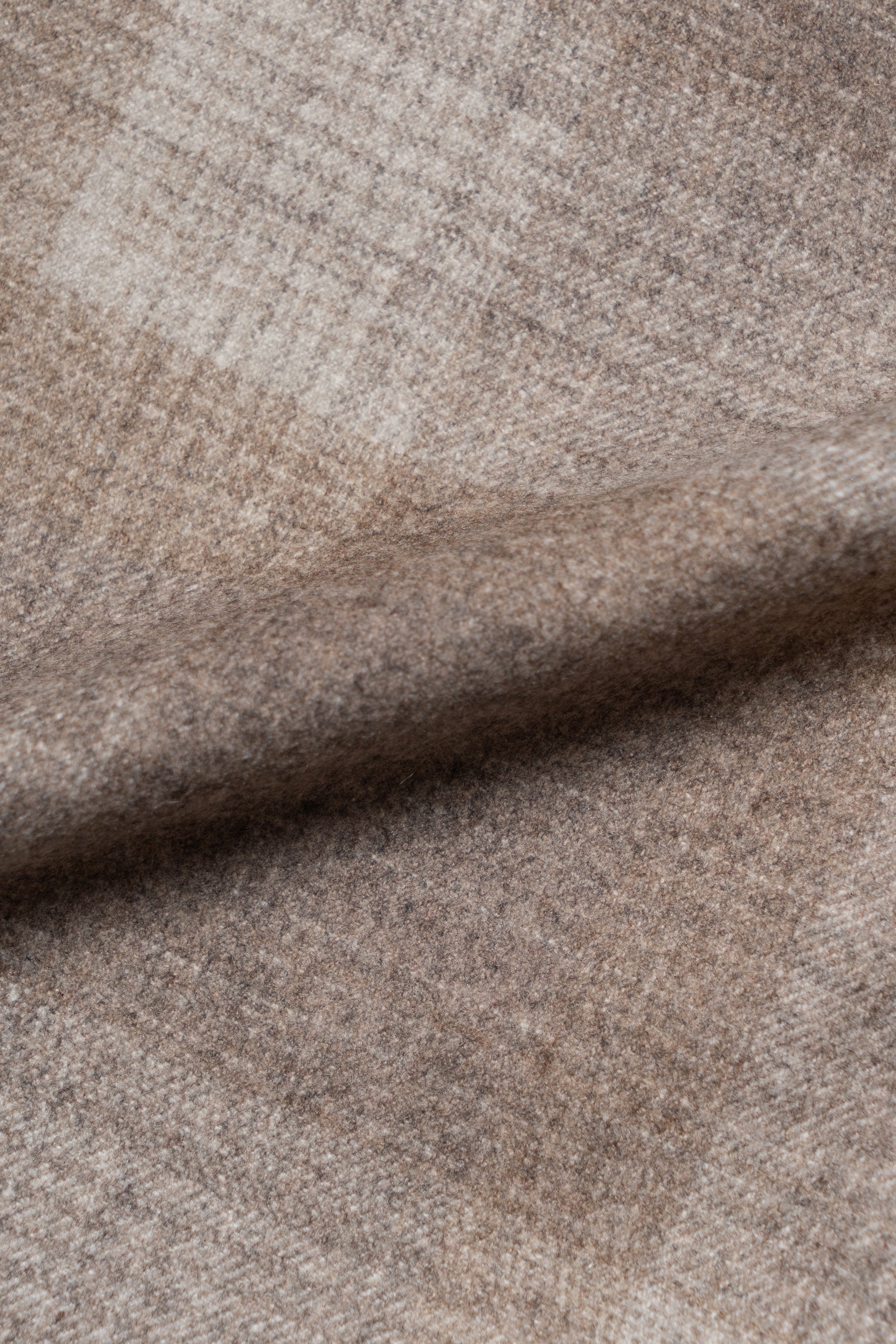 MTO Mocha Plaid Silk Cashmere Jacket #665