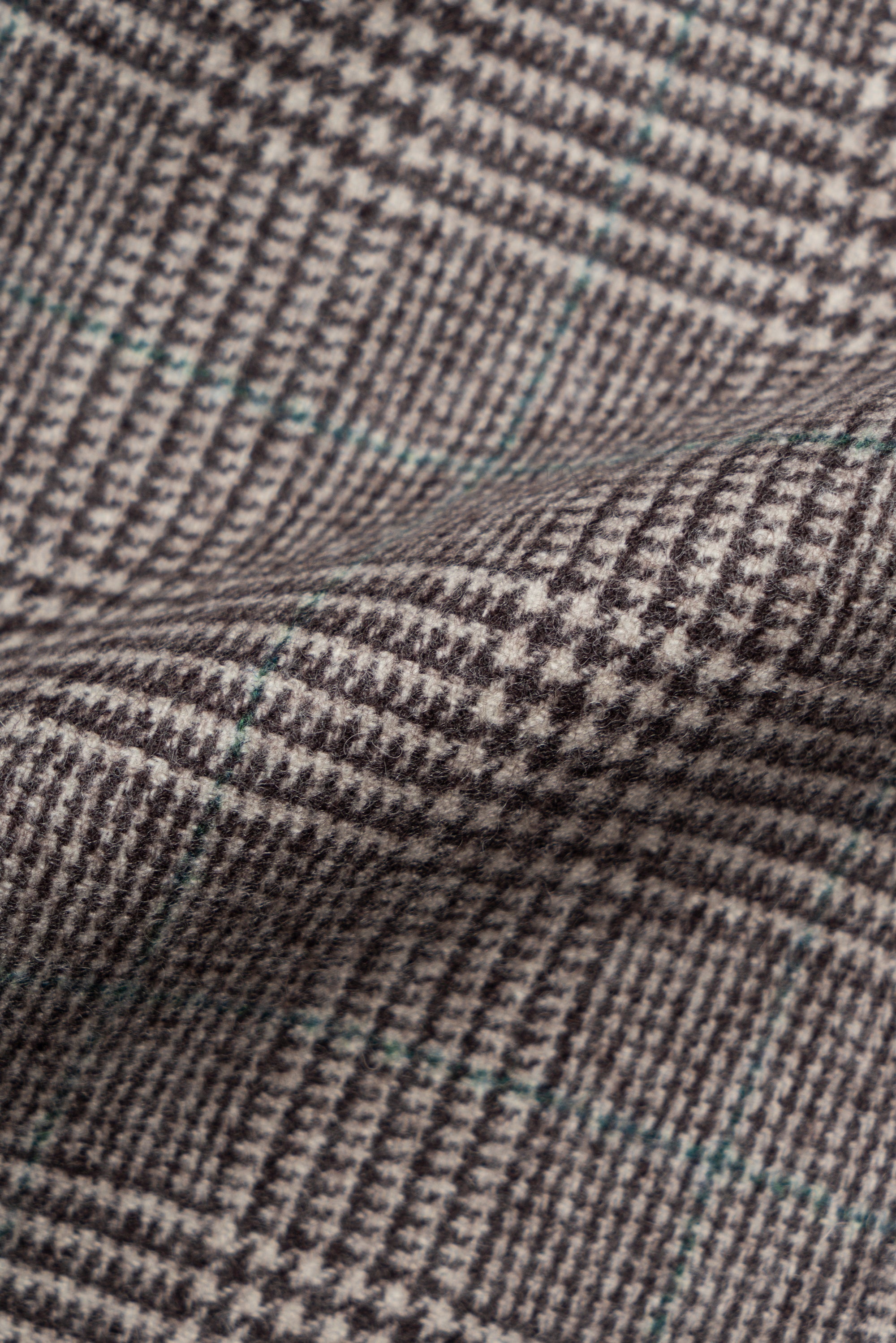 MTO Taupe Glen Check Flannel Jacket #658