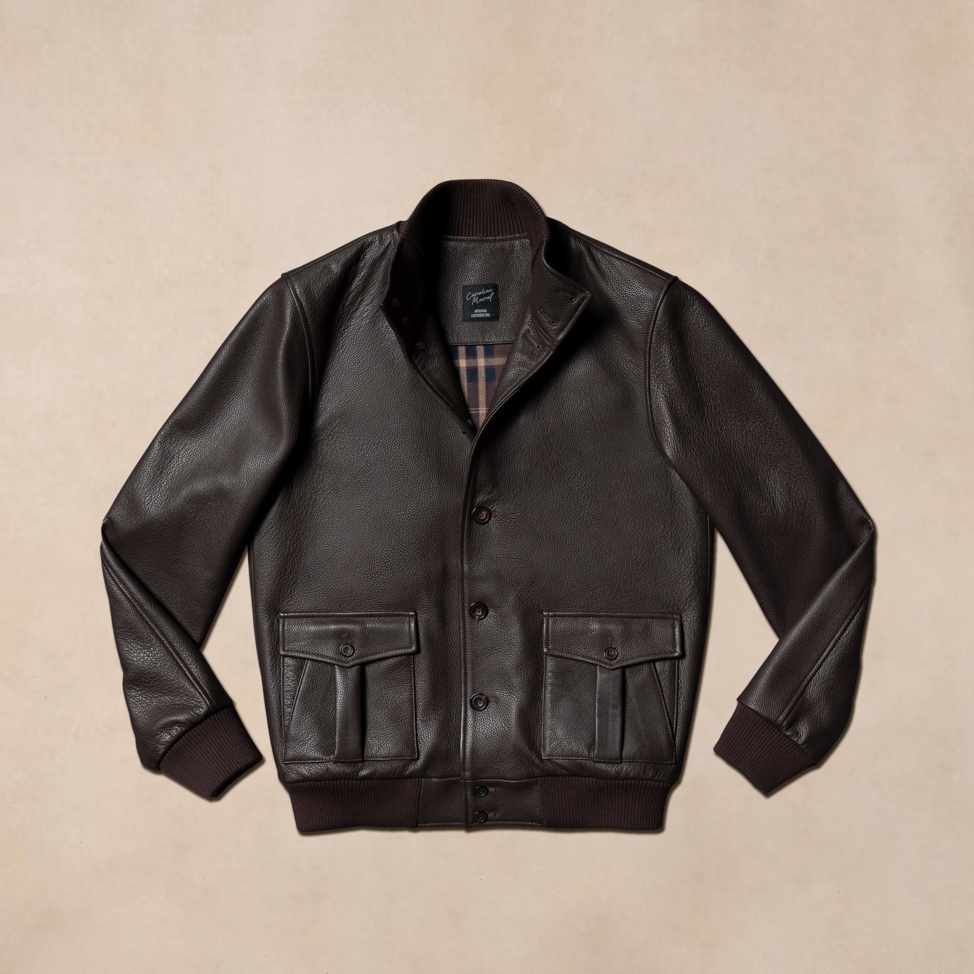 Brown Deerskin A1 Jacket