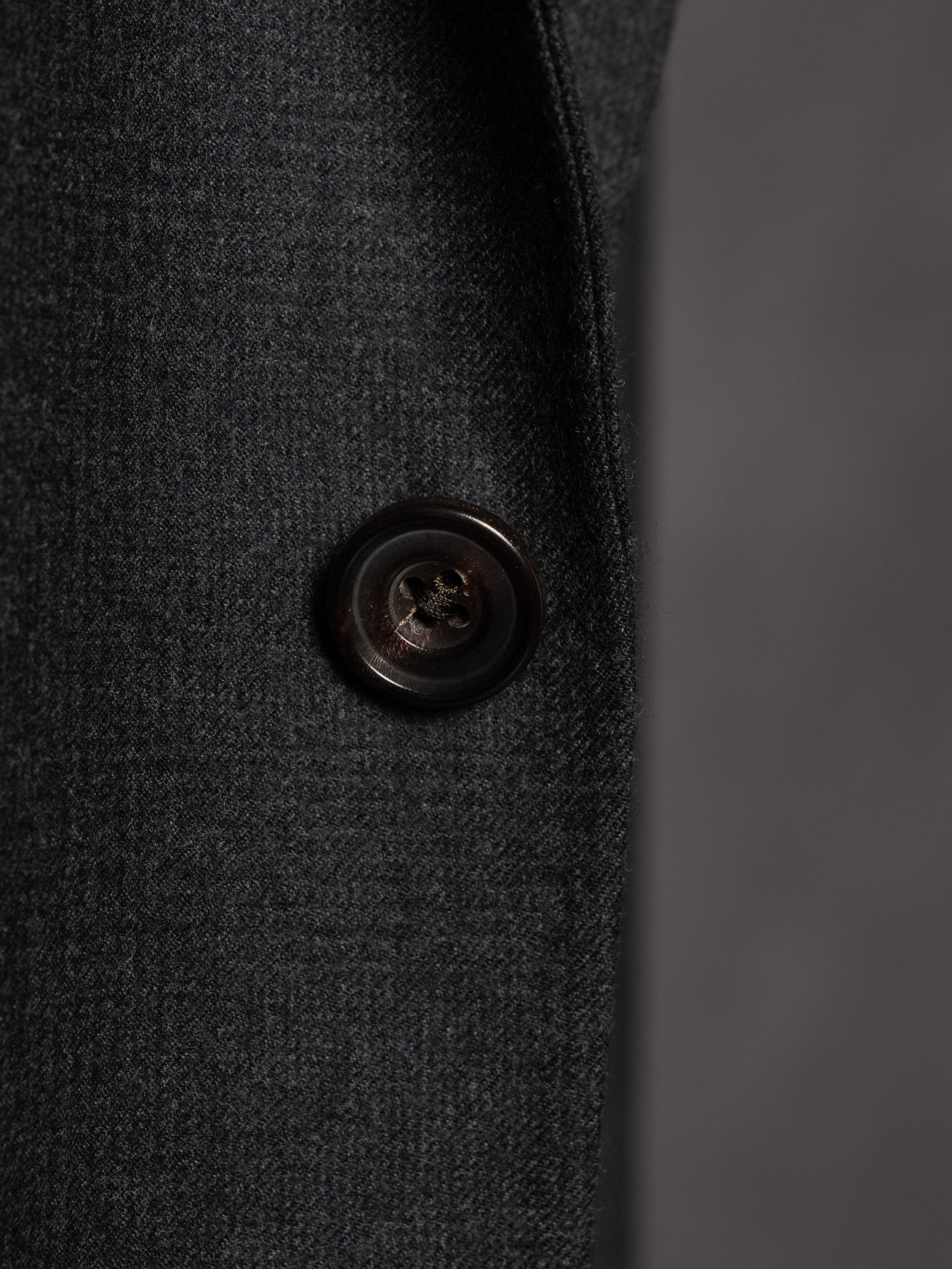 MTO Charcoal Glen Check Flannel Suit #24