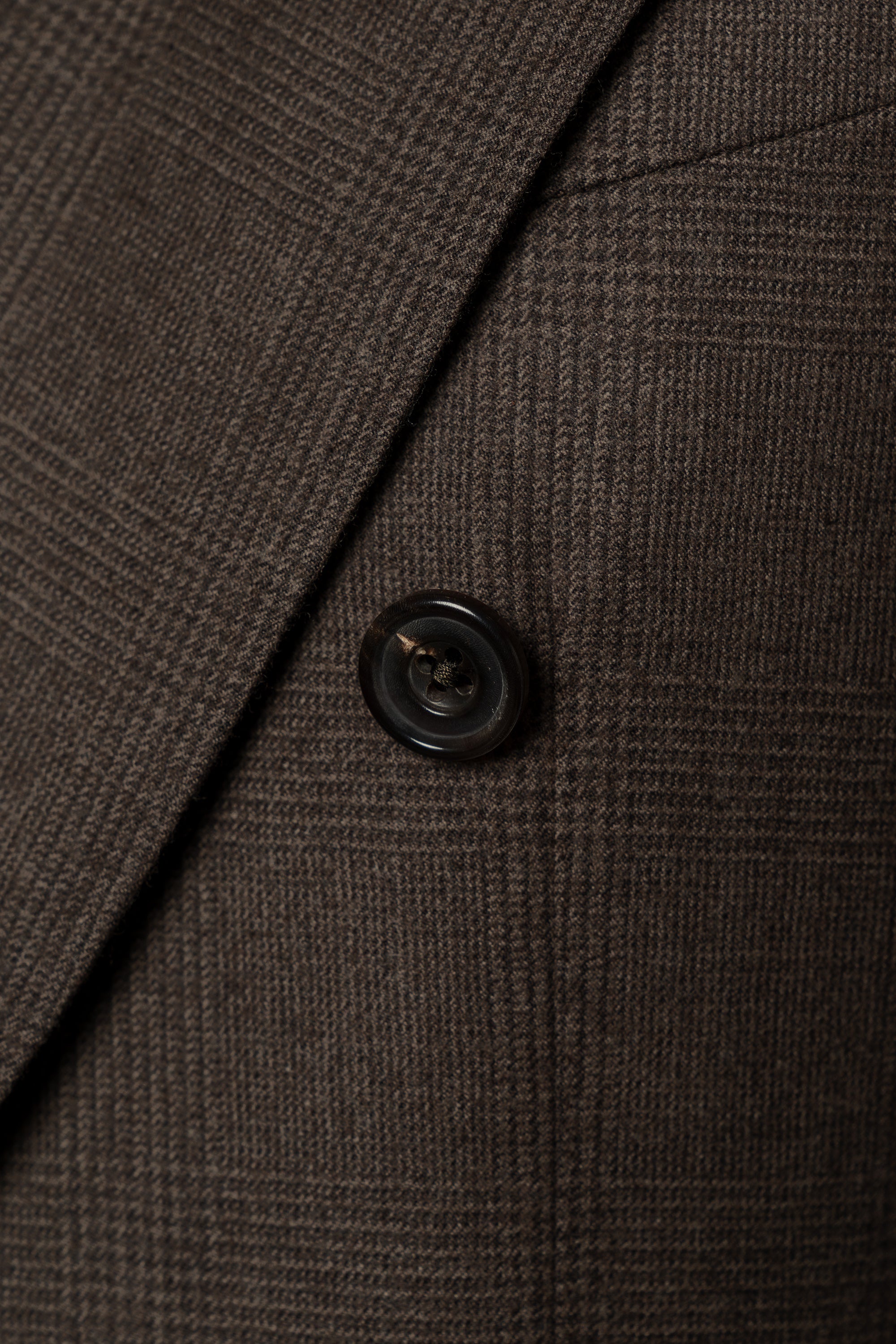 Brown Glen Check Flannel Suit #25