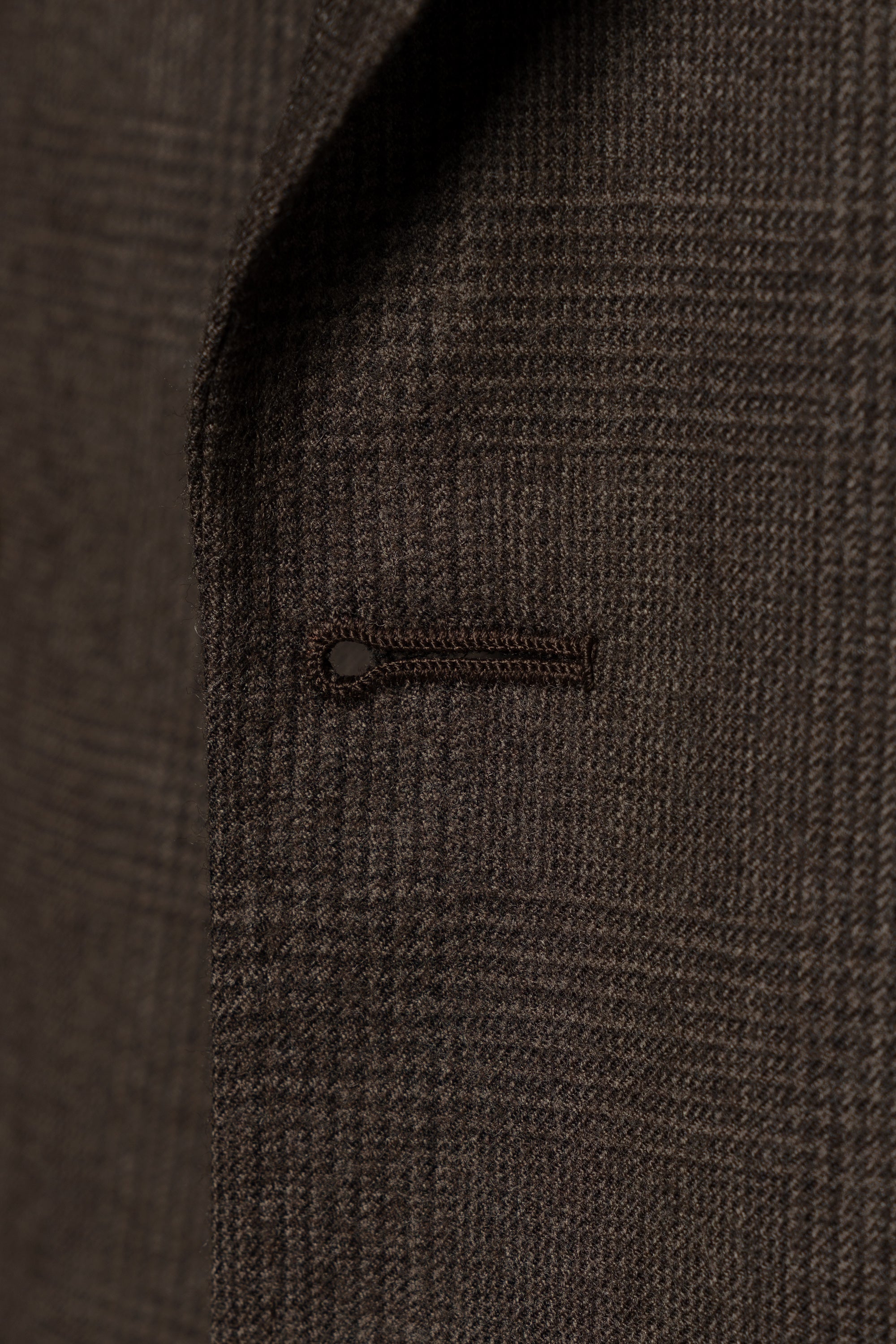 Brown Glen Check Flannel Suit #25