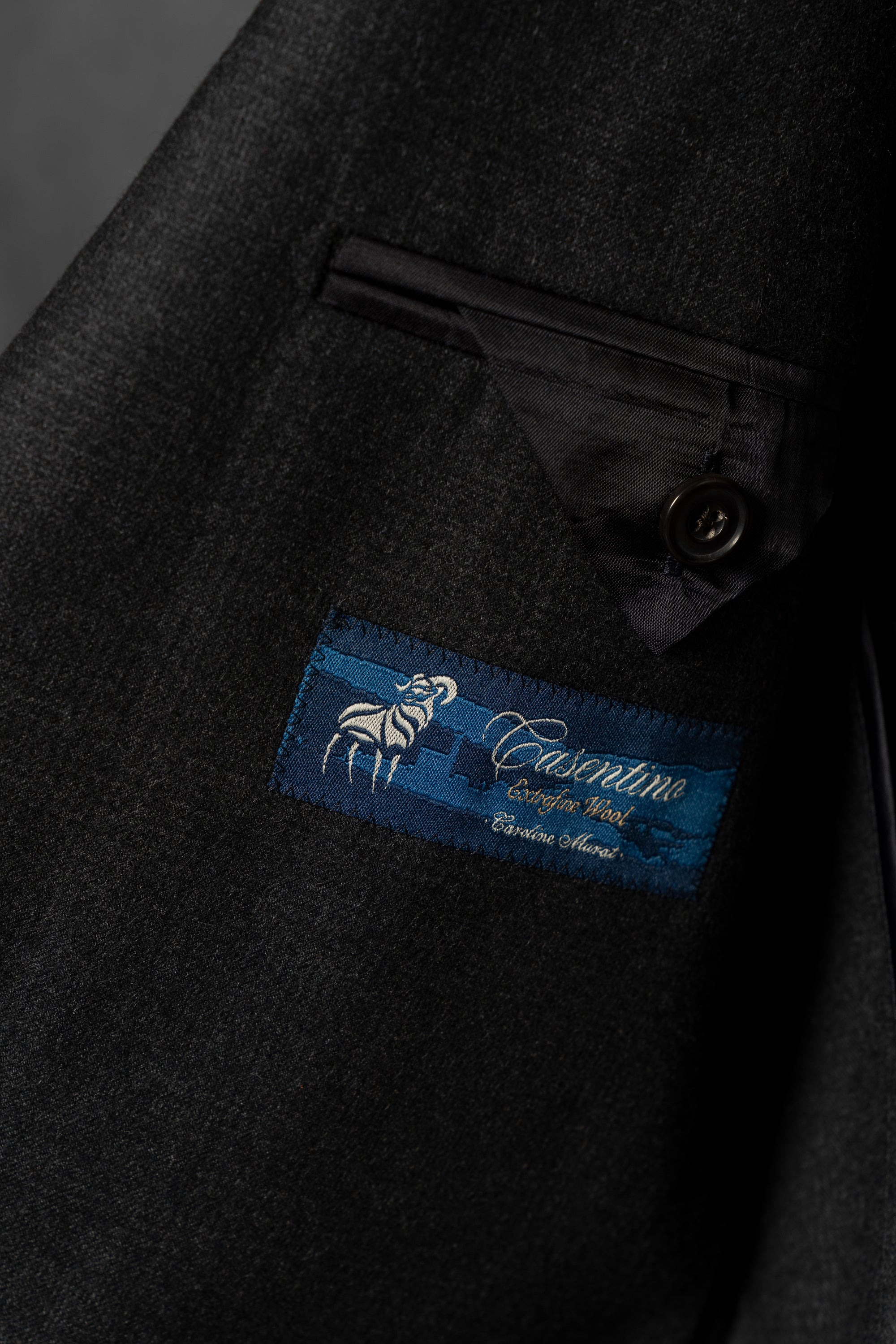 MTO Charcoal Glen Check Flannel Suit #24