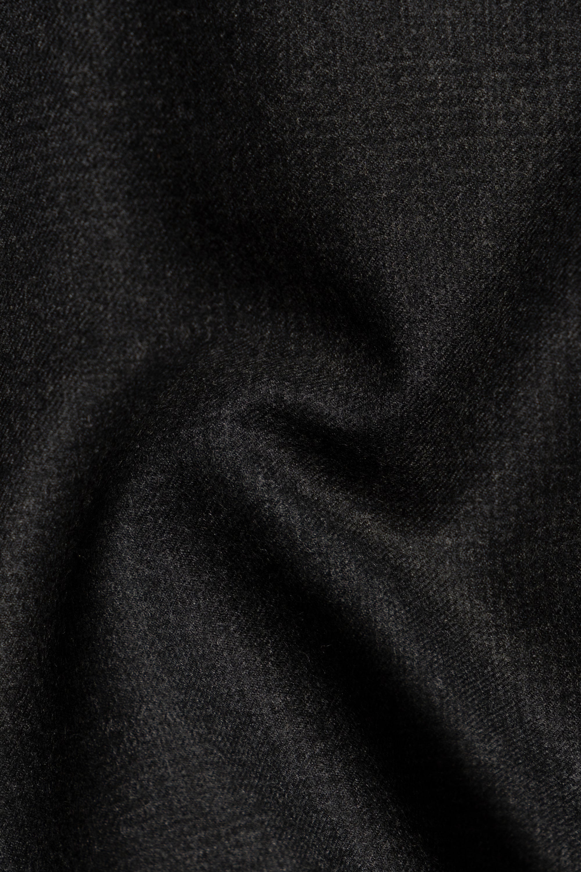 MTO Charcoal Glen Check Flannel Suit #24