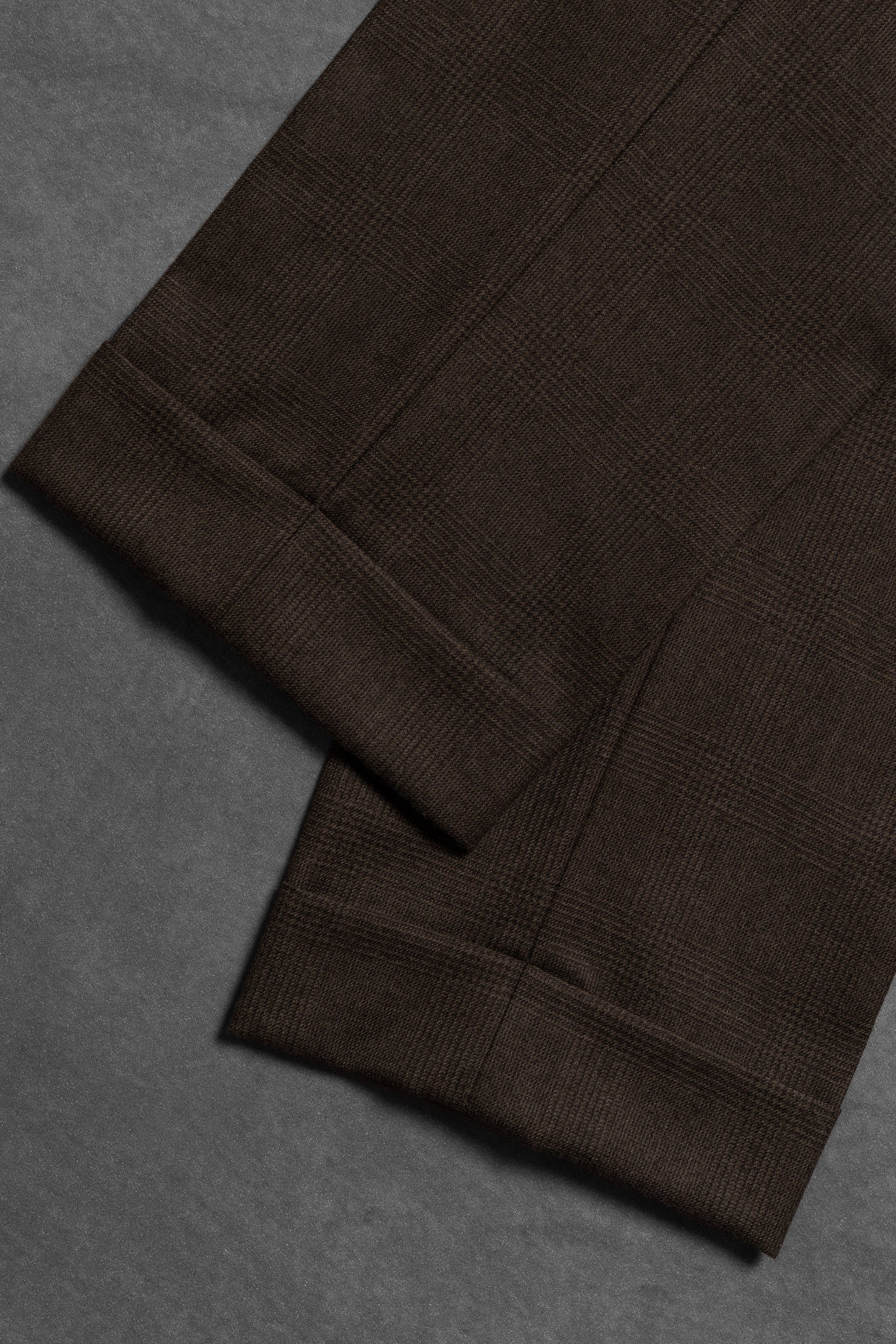 Brown Glen Check Flannel Suit #25