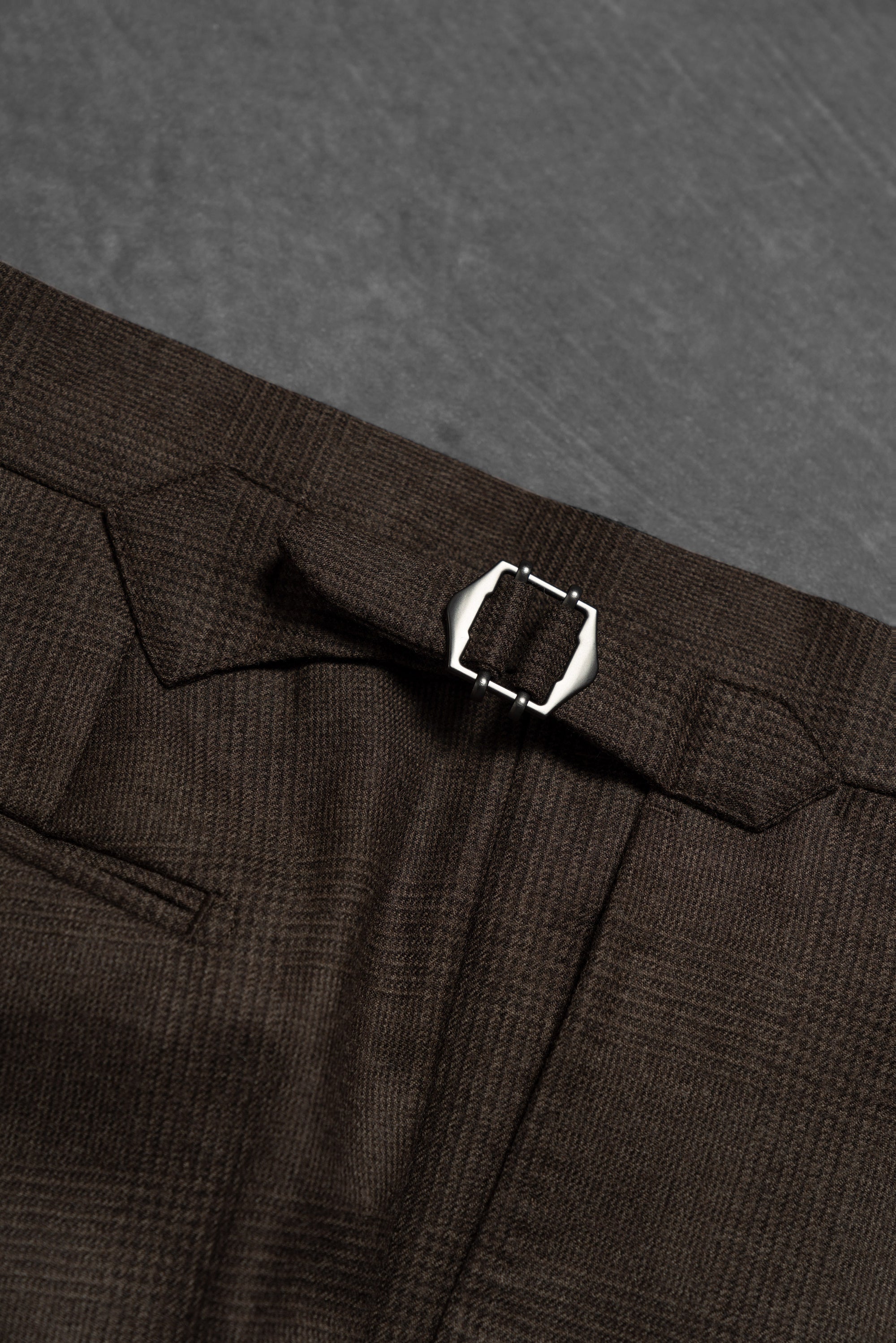 Brown Glen Check Flannel Suit #25