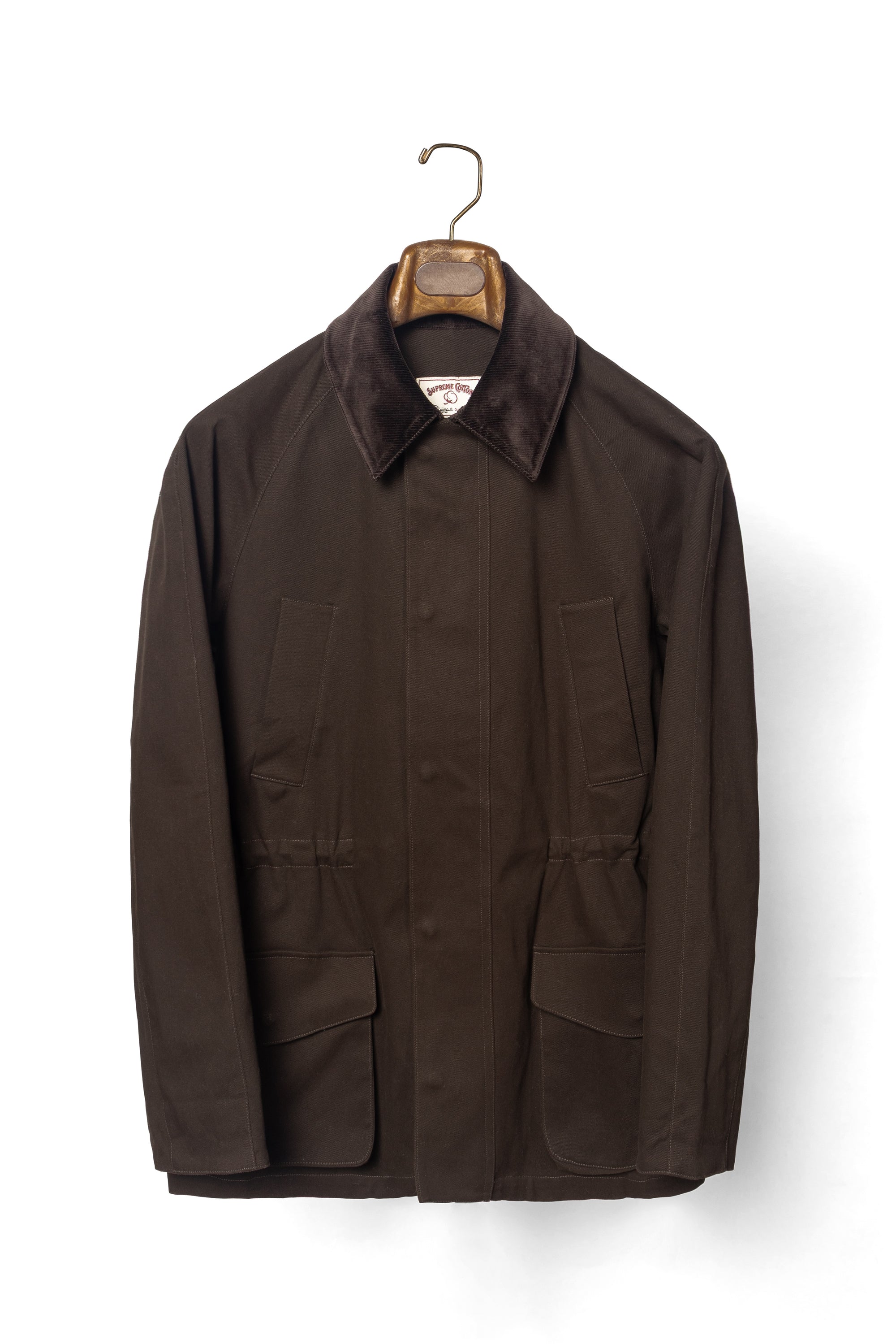Brown Cotton English Hunting Jacket #170