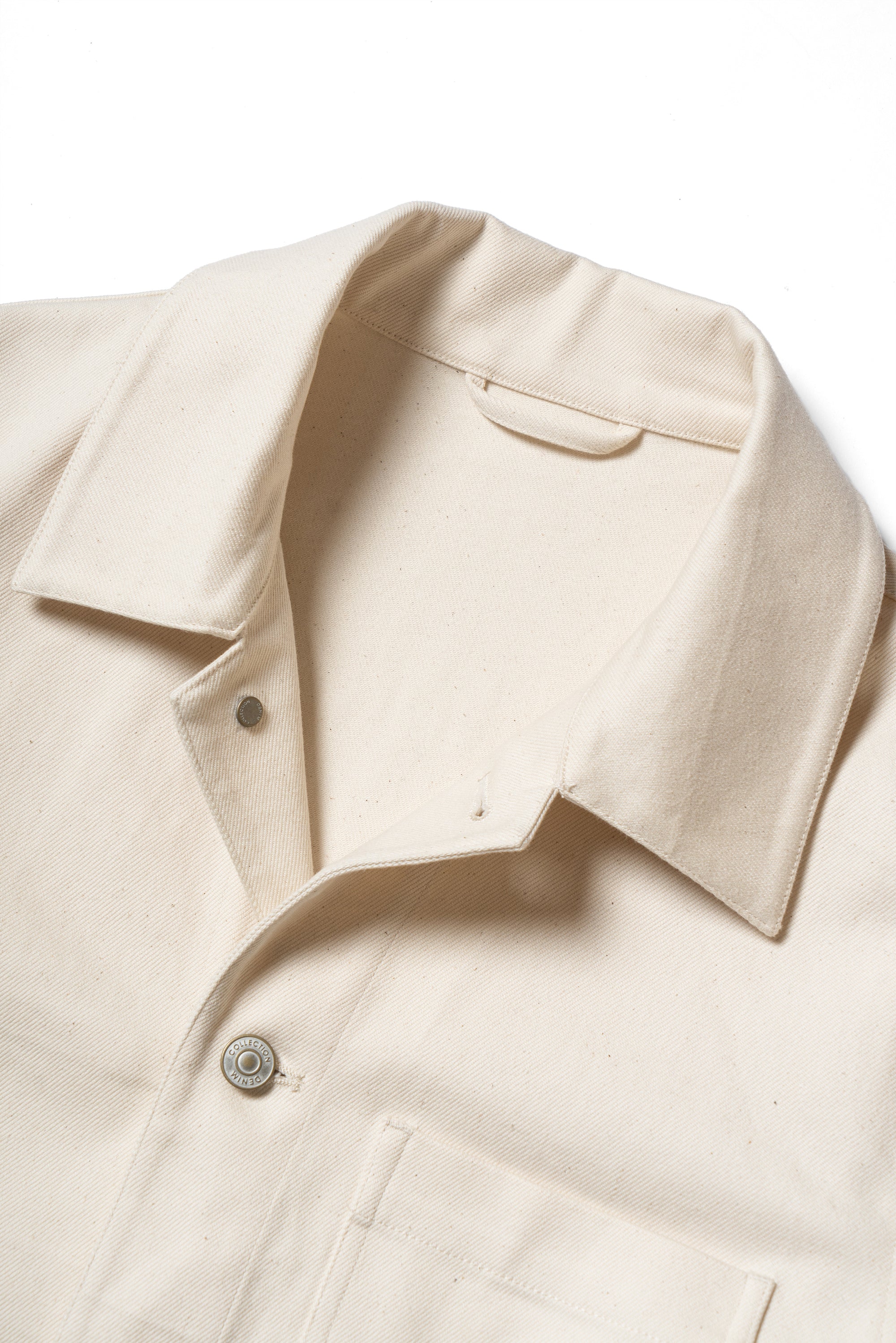Undyed Pima Cotton Selvedge Chore Jacket #234