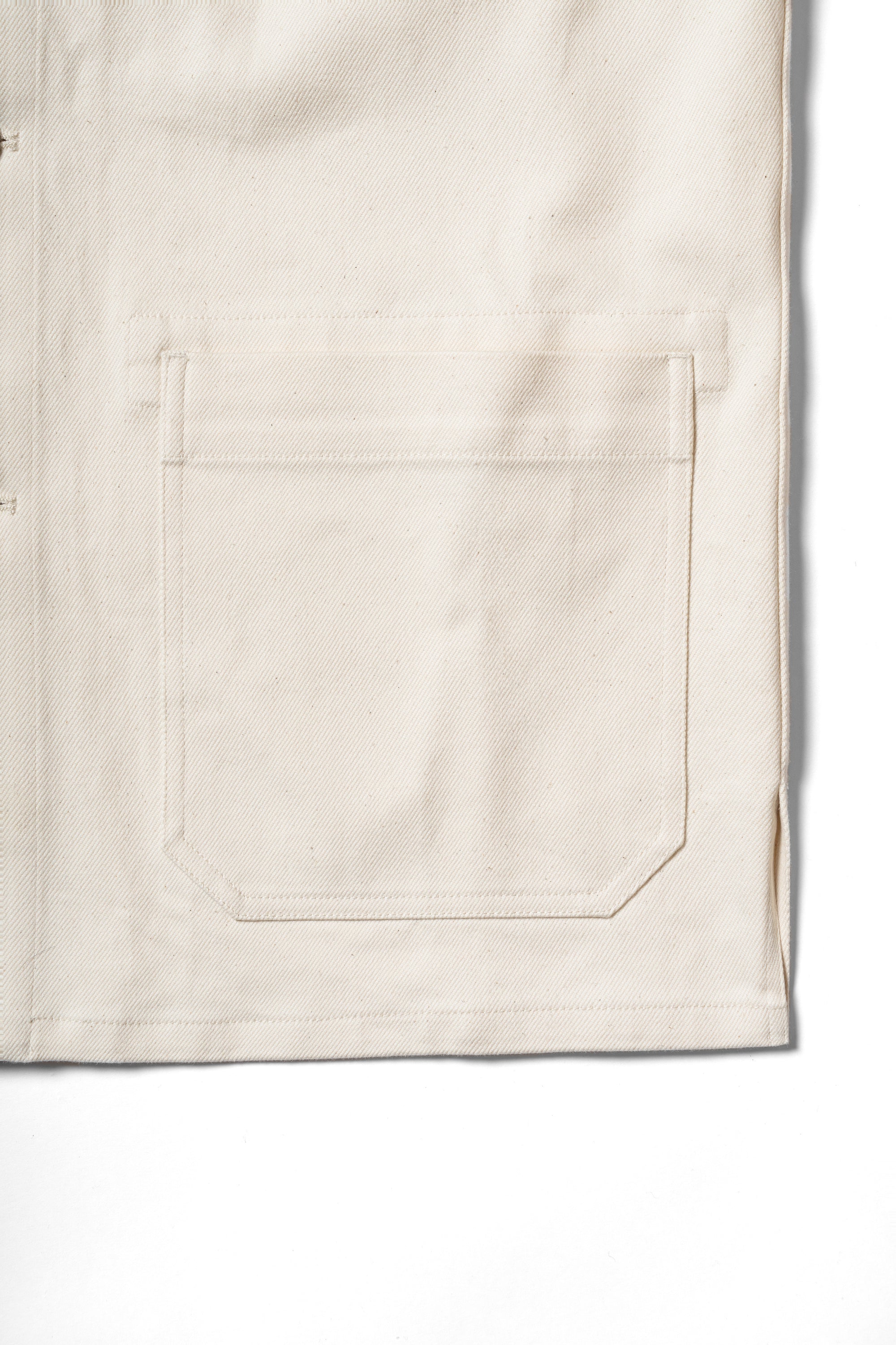 Undyed Pima Cotton Selvedge Chore Jacket #234
