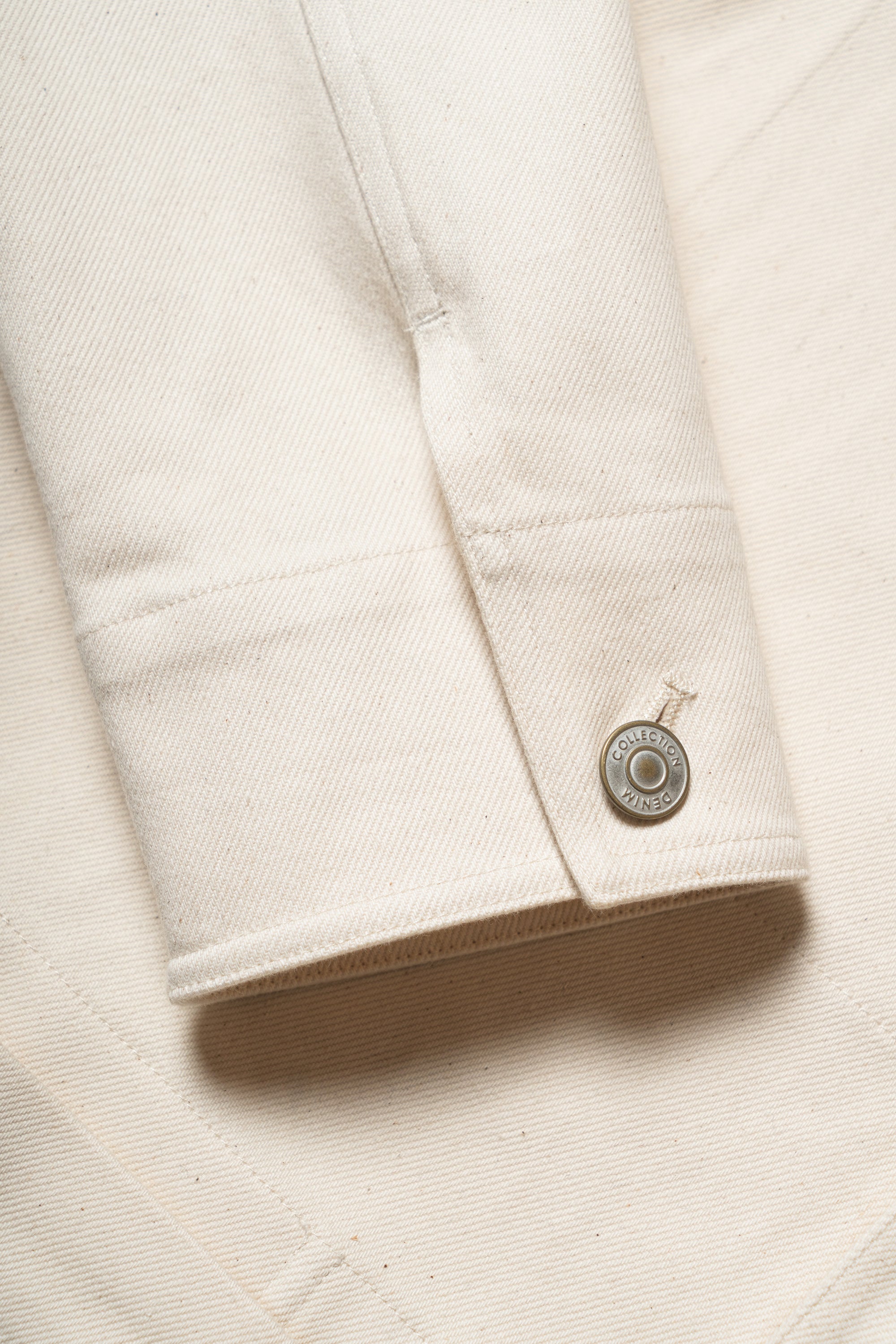 Undyed Pima Cotton Selvedge Chore Jacket #234