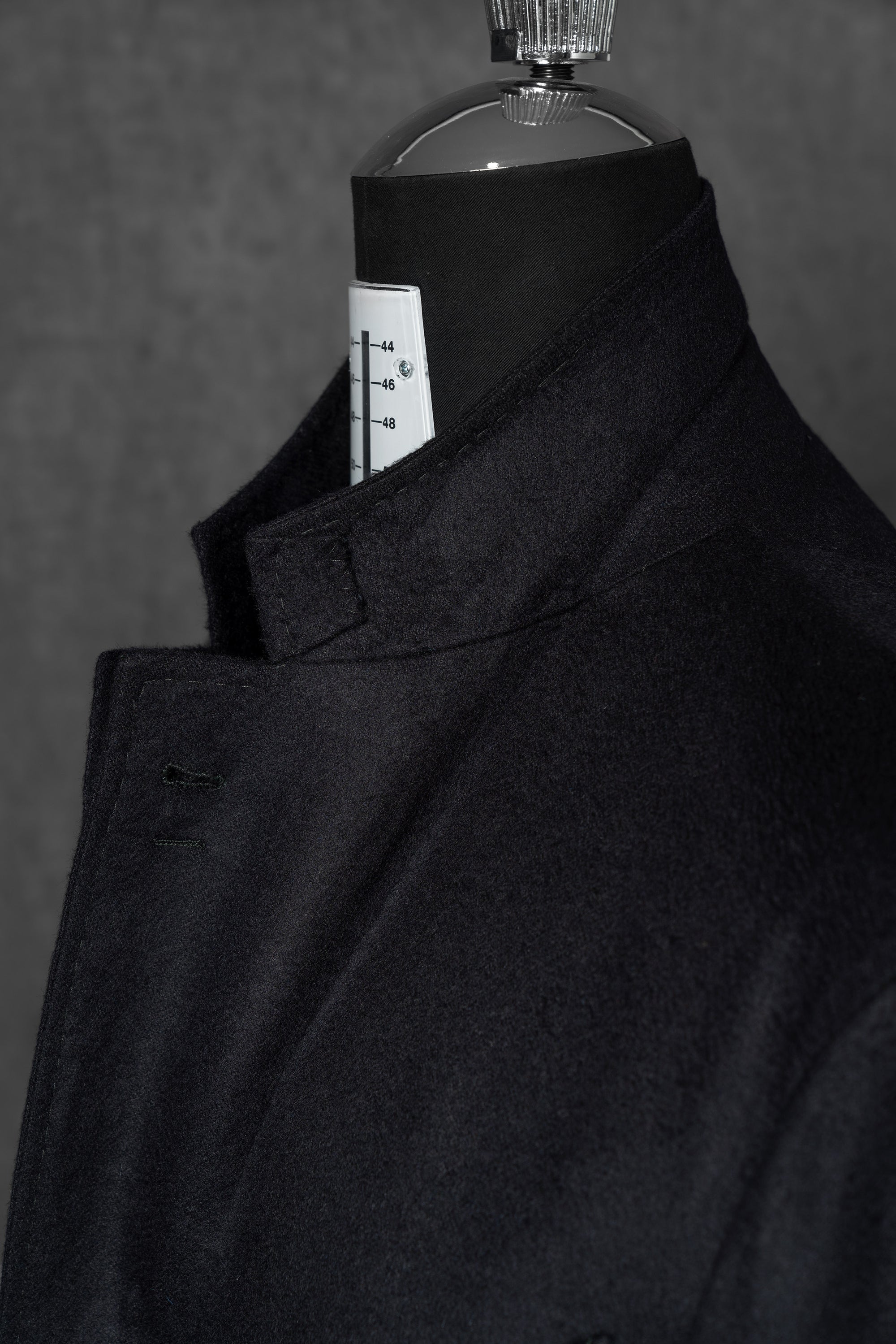 MTO Navy Silk Cashmere Blending Blazer #16