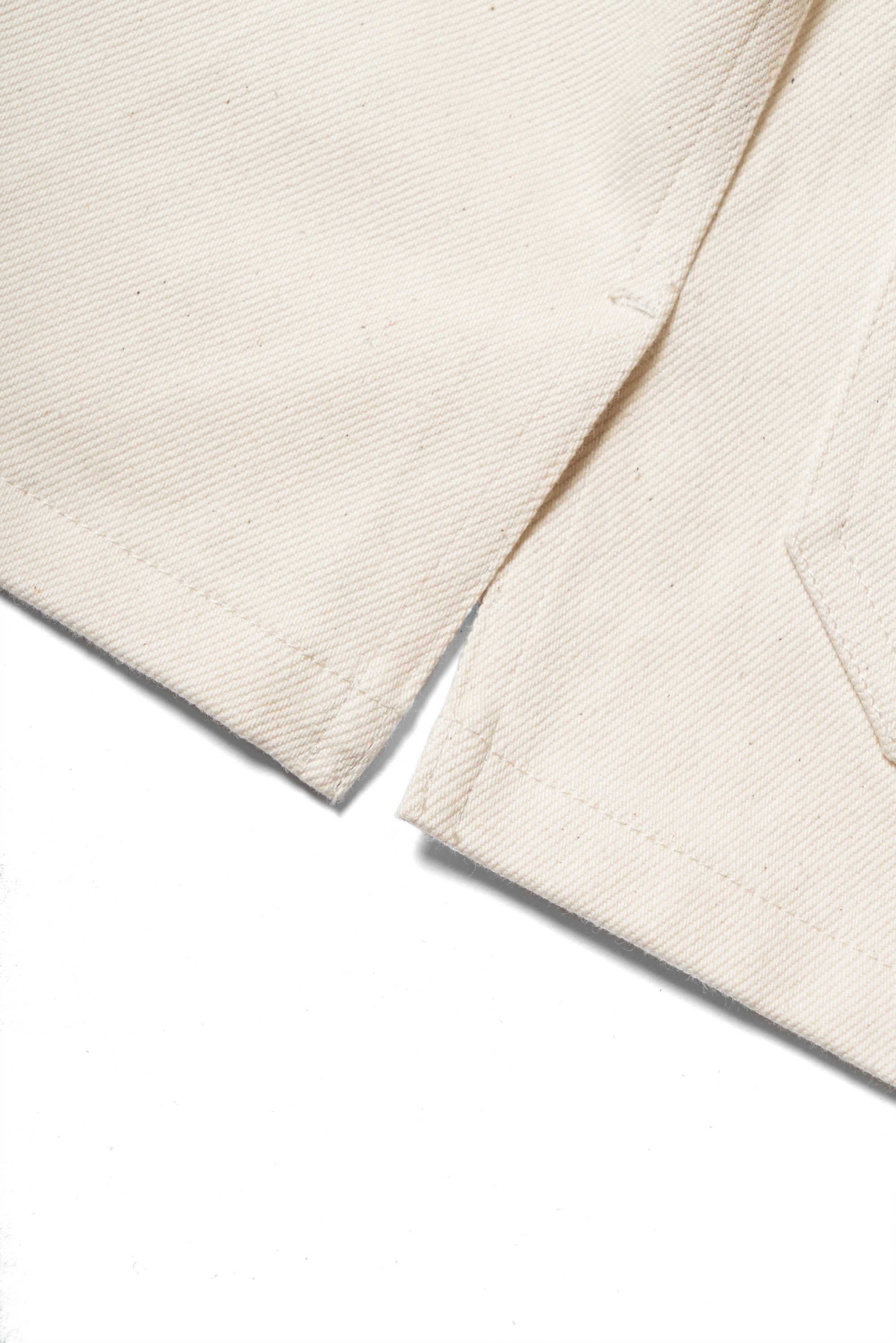 Undyed Pima Cotton Selvedge Chore Jacket #234