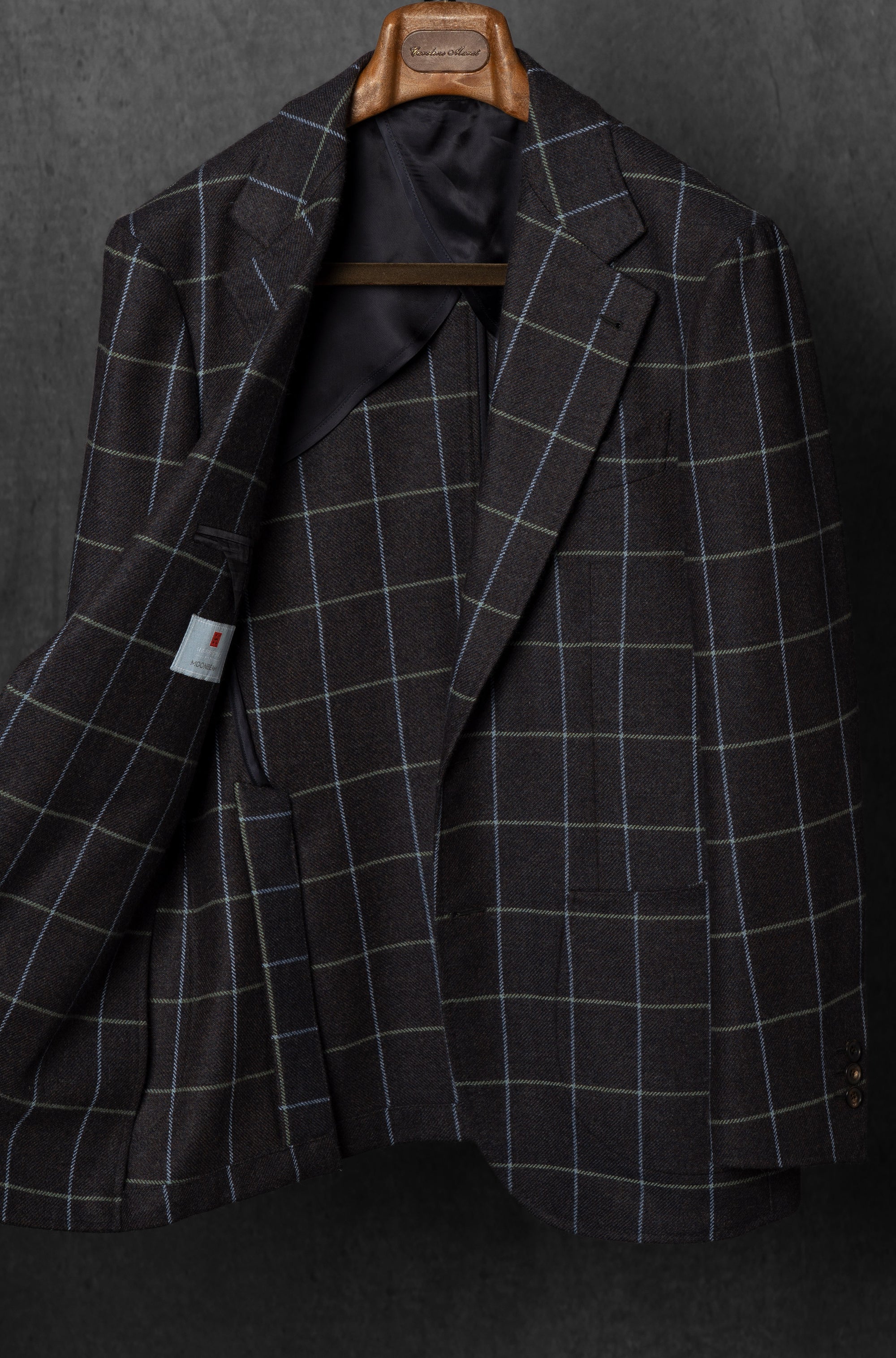 Lavender Grey Windowpane Jacket #42