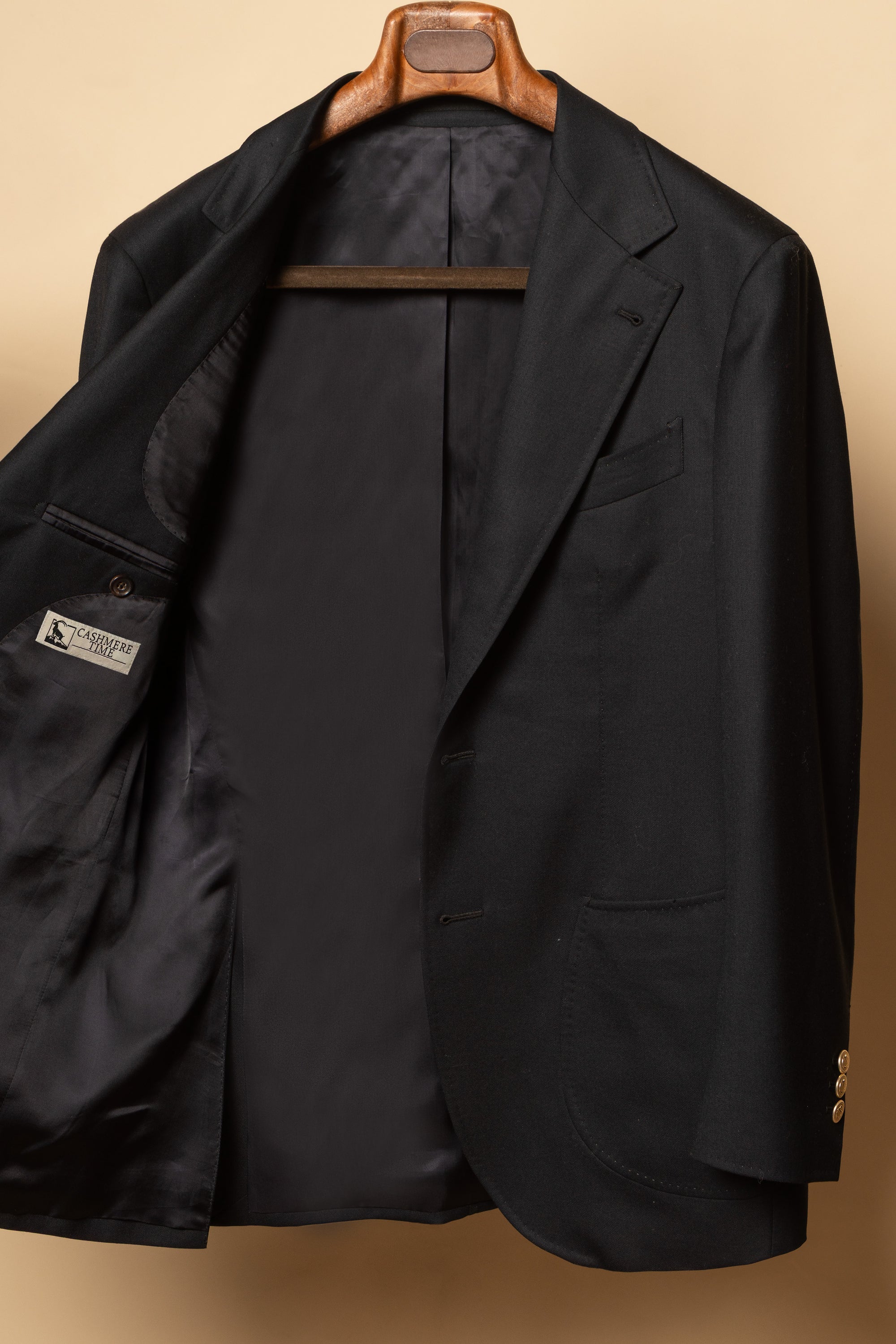 Navy Wool Cashmere Standard Blazer #762