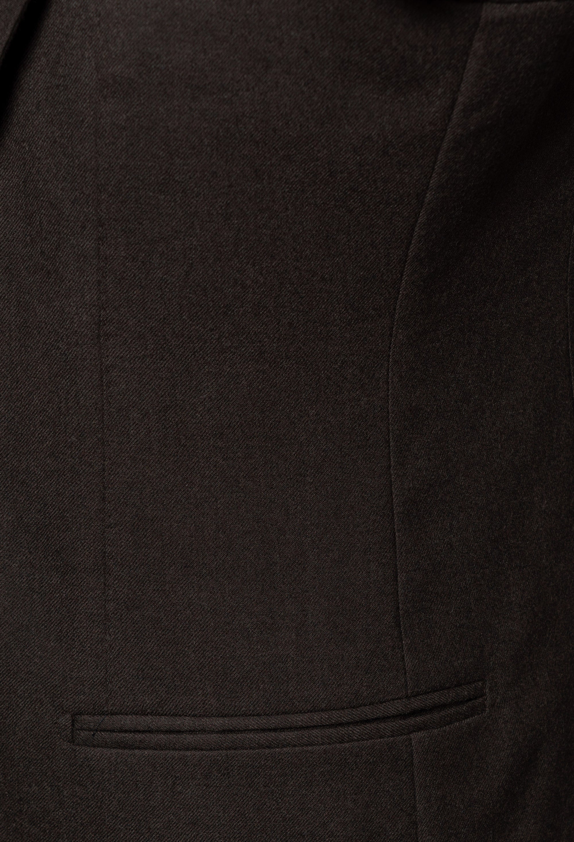 MTO Brown Worsted Flannel Suit #26