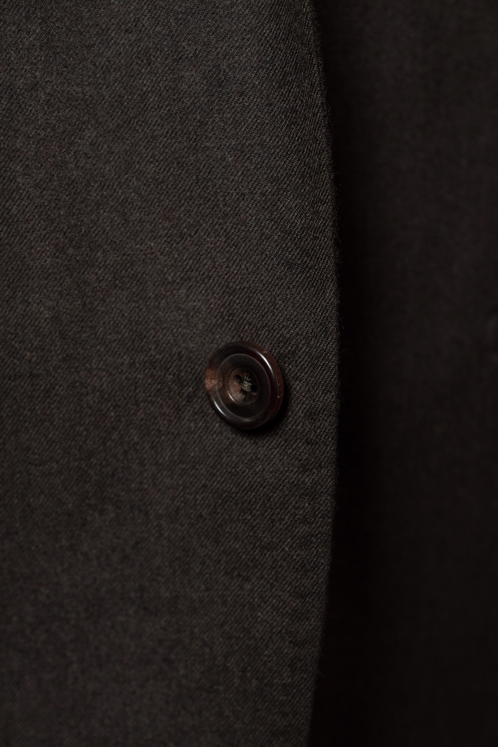 MTO Brown Worsted Flannel Suit #26