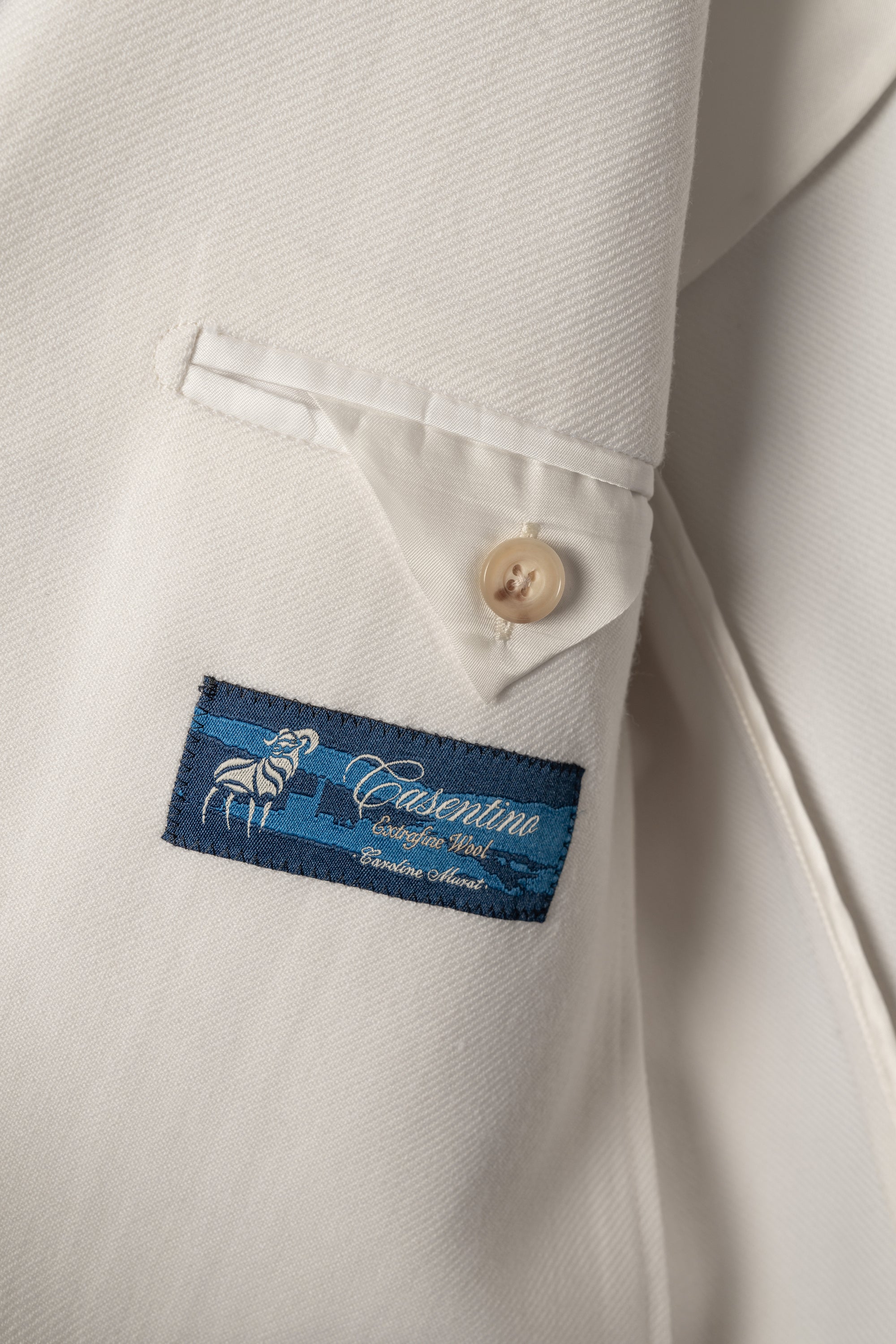 MTO Beige Double Breasted Twill Suit #20