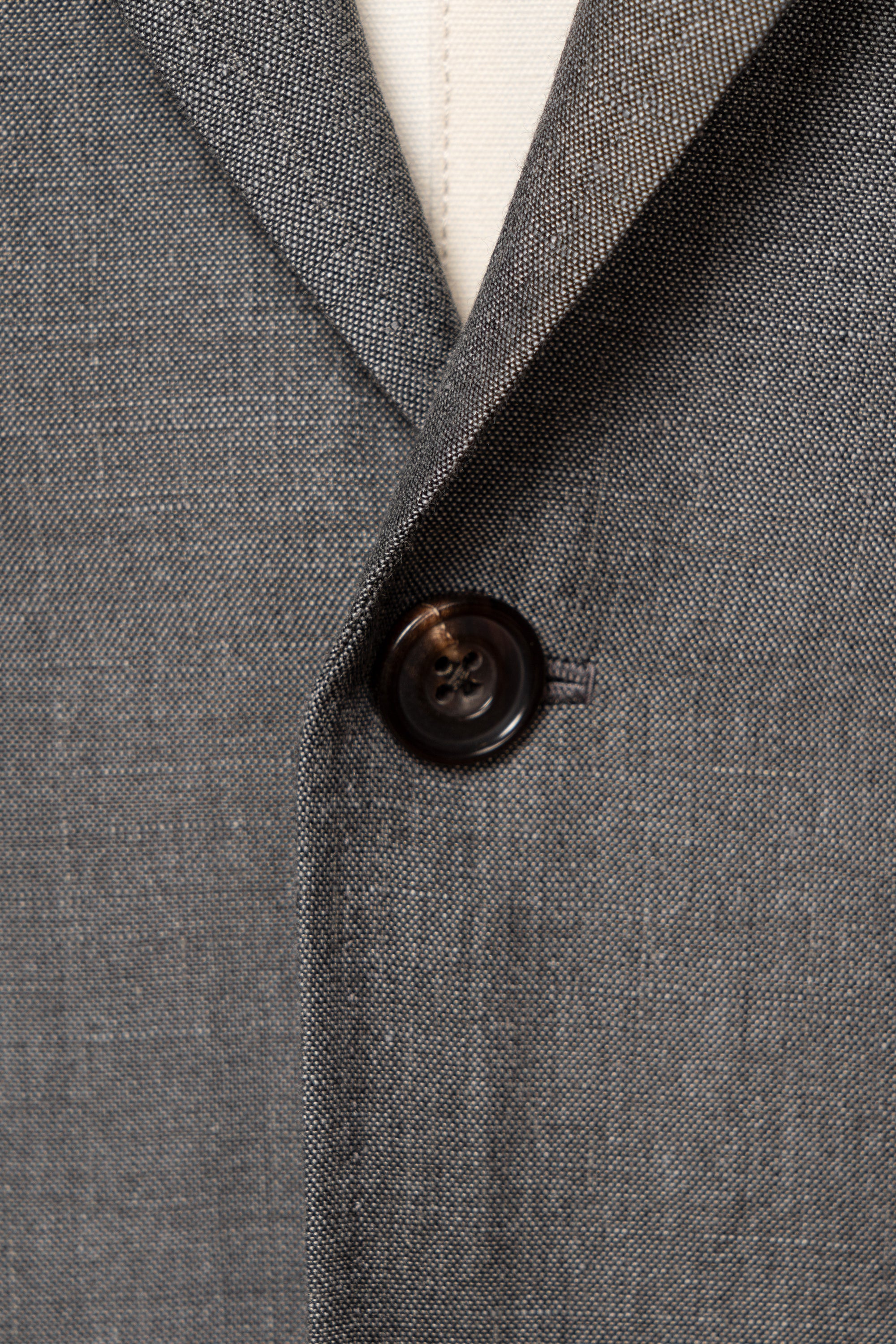 MTO Shark Grey Wool Linen Silk Suit