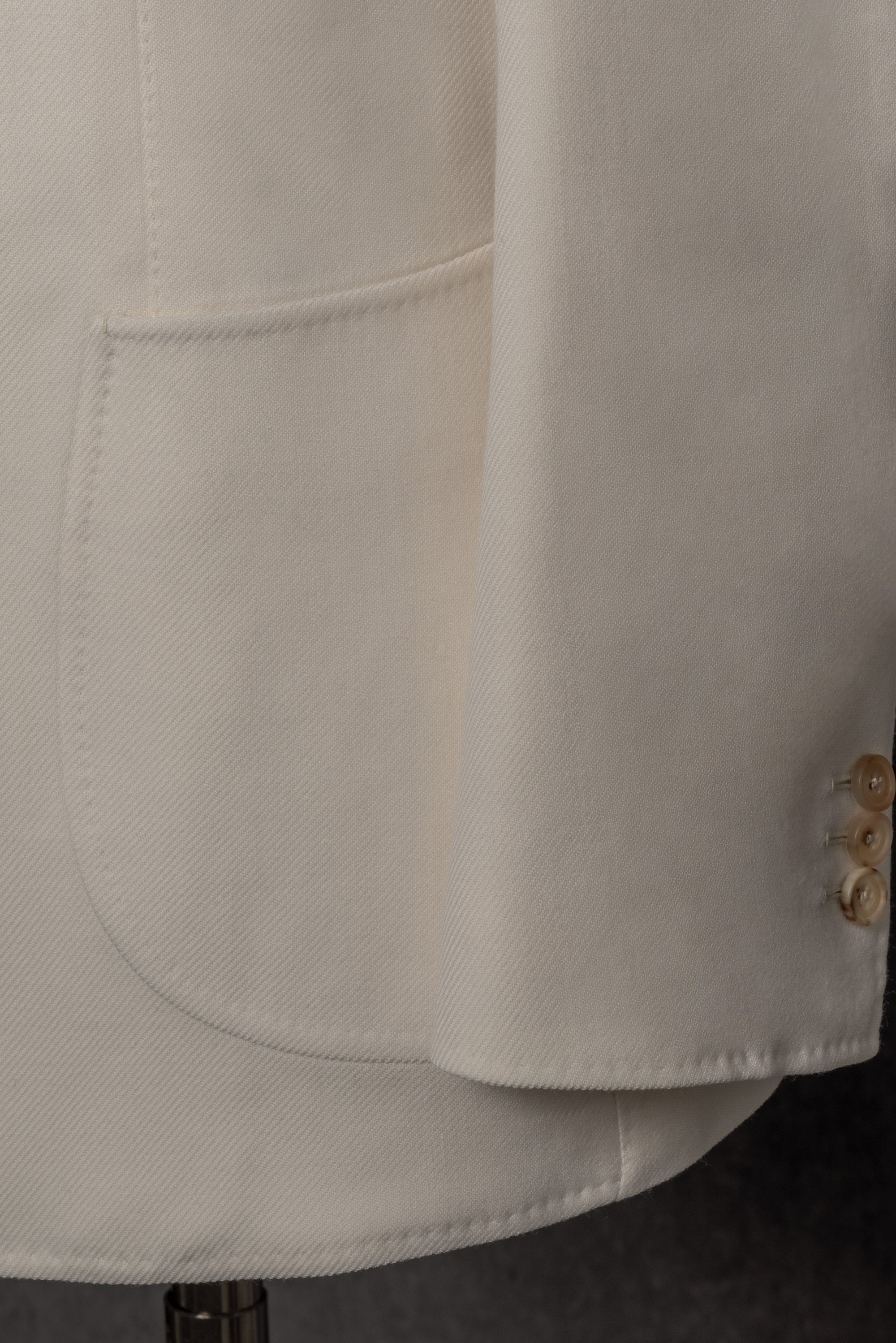 MTO Beige Double Breasted Twill Suit #20