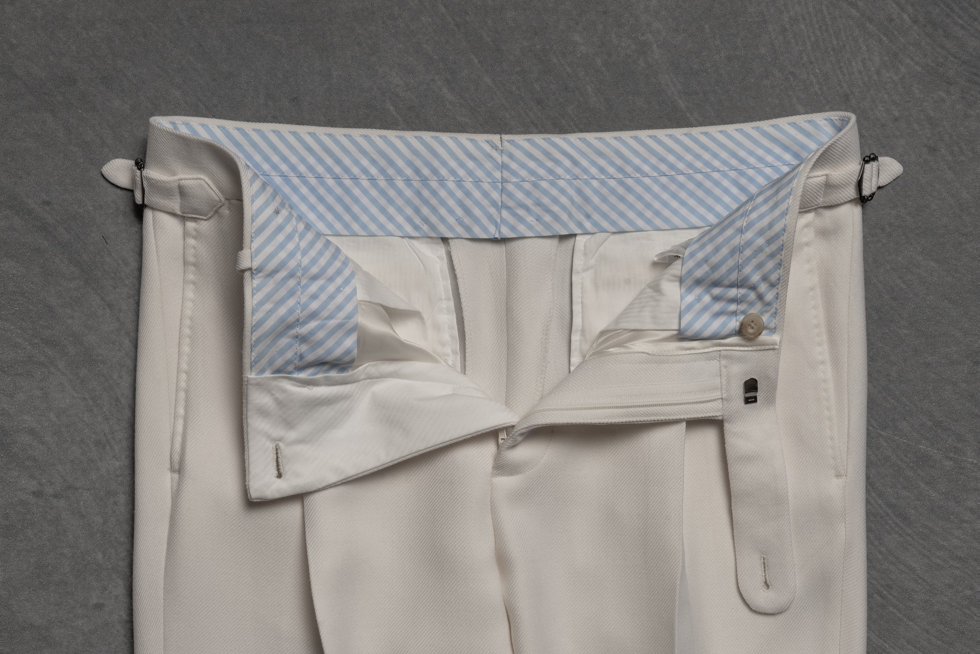MTO Beige Double Breasted Twill Suit #20